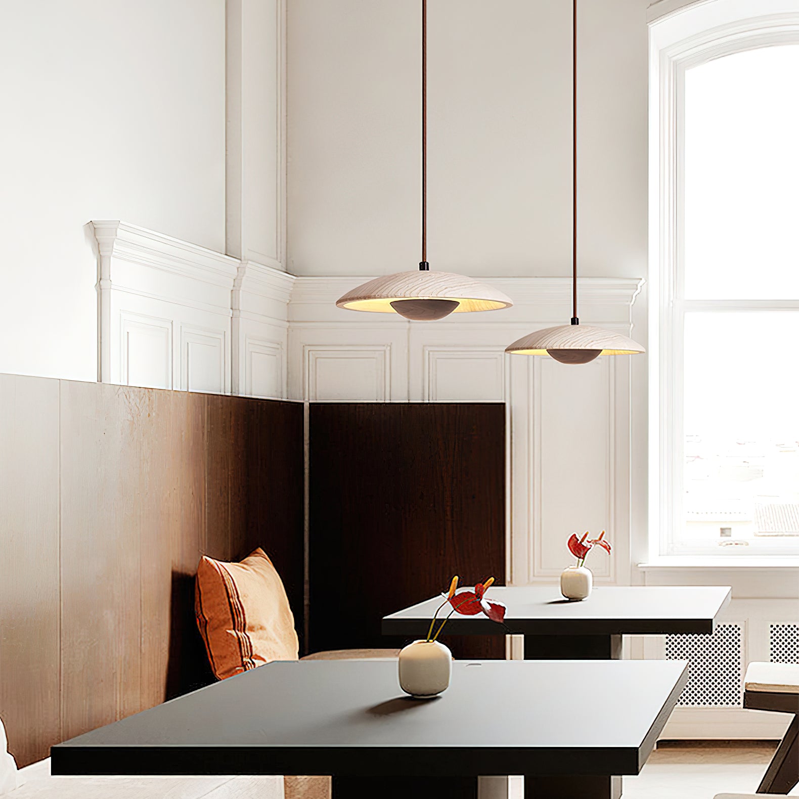 Solara Wood Pendant Lamp - Lumpaz