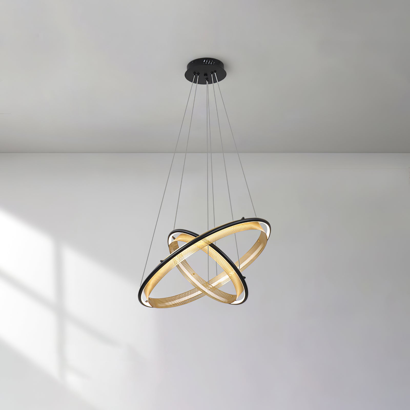 Acrylic LED Round Chandelier - Lumpaz