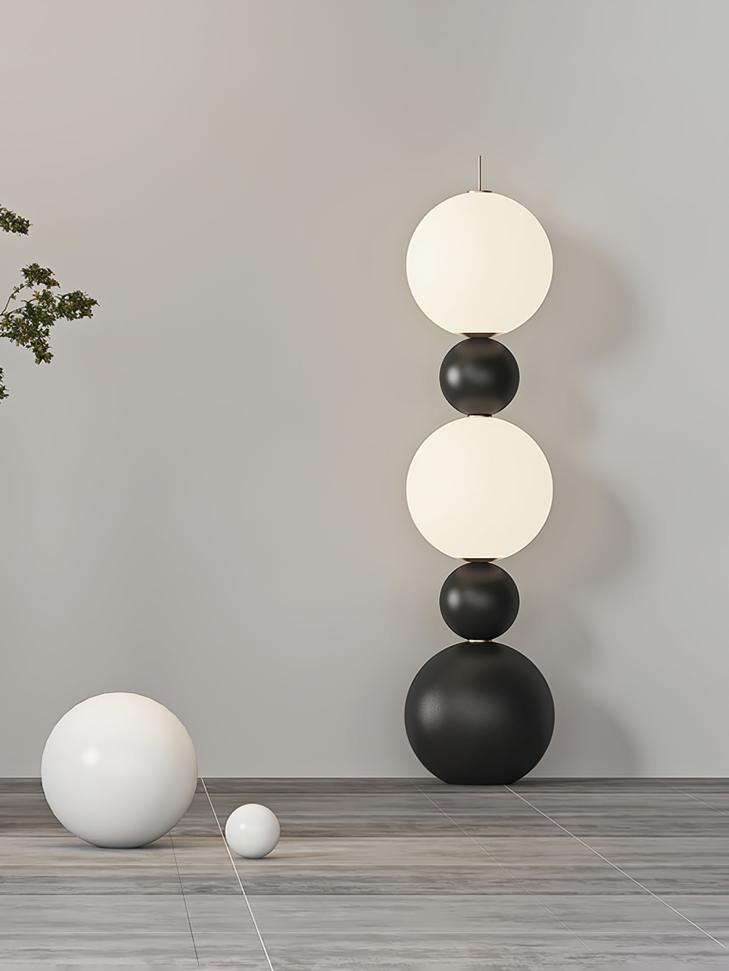 Orion Sphere Floor Lamp - Lumpaz