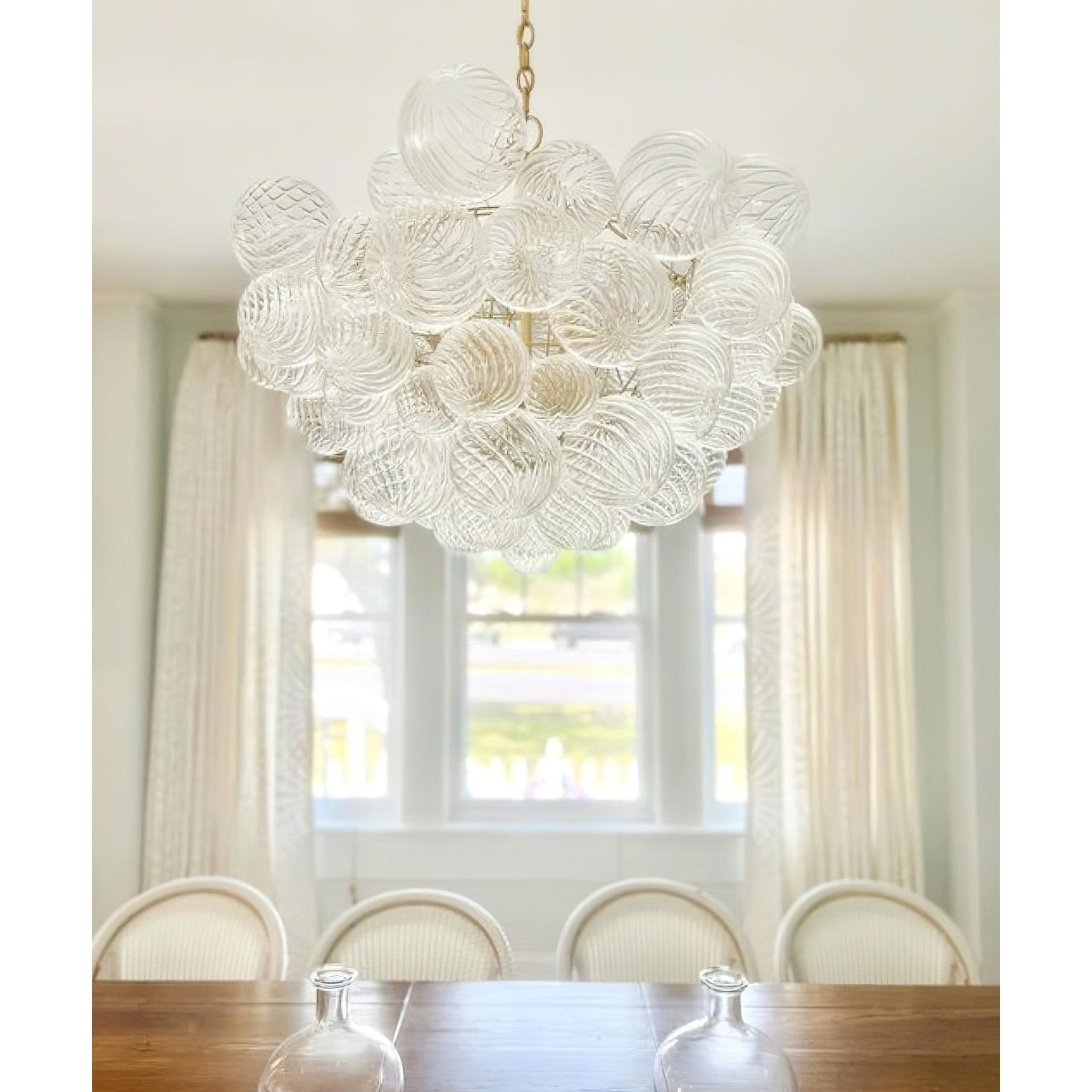 Glass Ball Bubbles Chandelier - Lumpaz