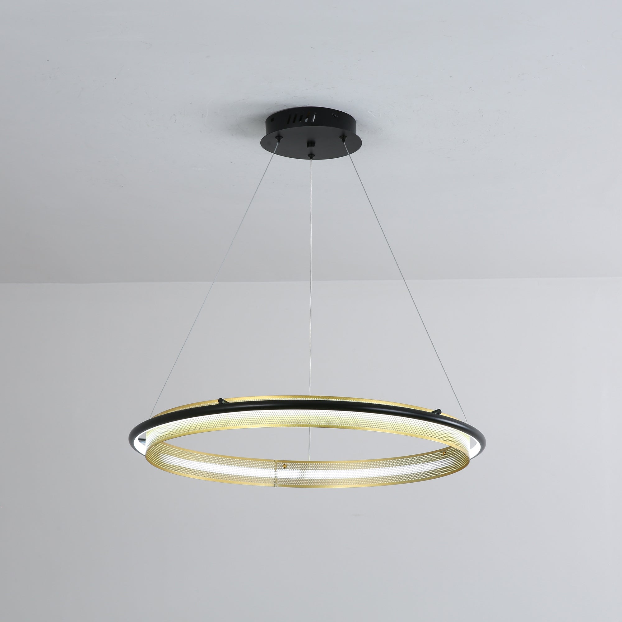 Acrylic LED Round Chandelier - Lumpaz