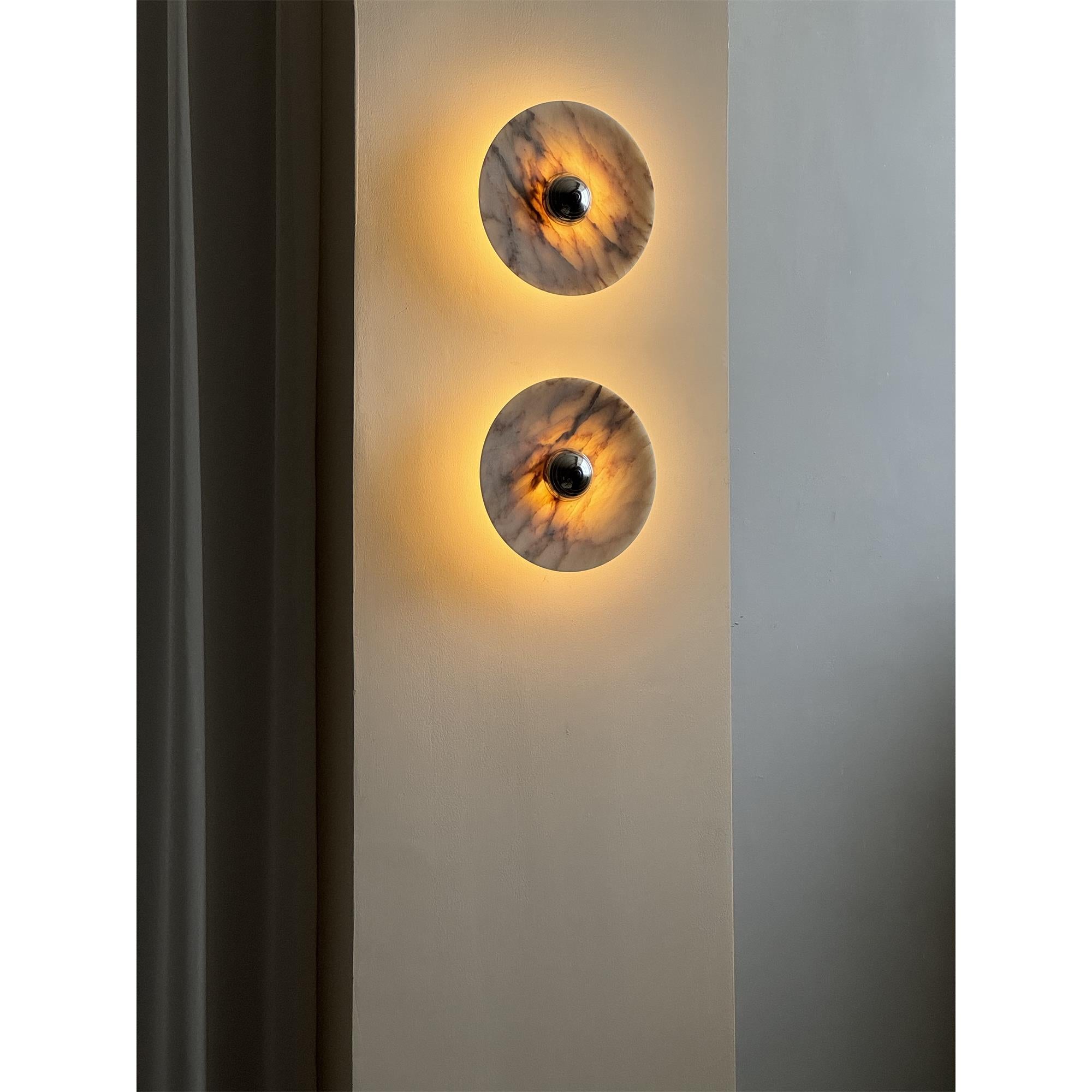 Messier Marble Rechargeable Wall Lamp - Lumpaz