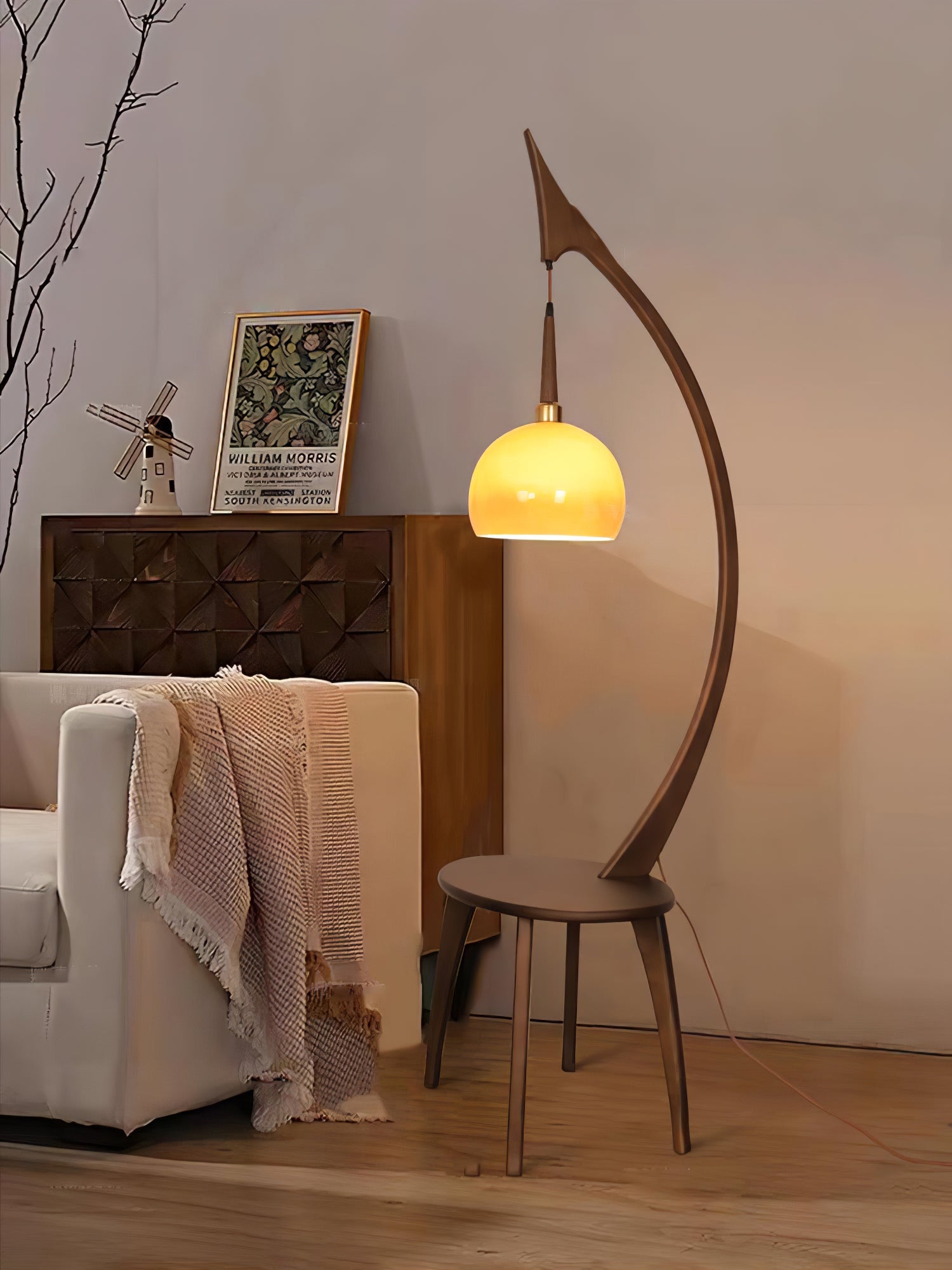 Arc Curve Floor Lamp - Lumpaz