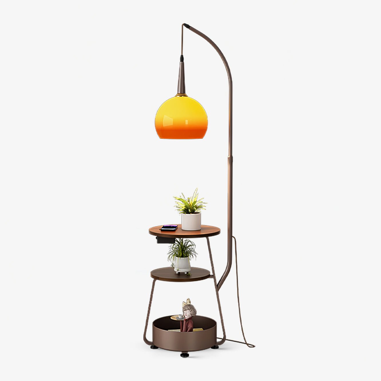 Solstice Arc Floor Lamp - Lumpaz