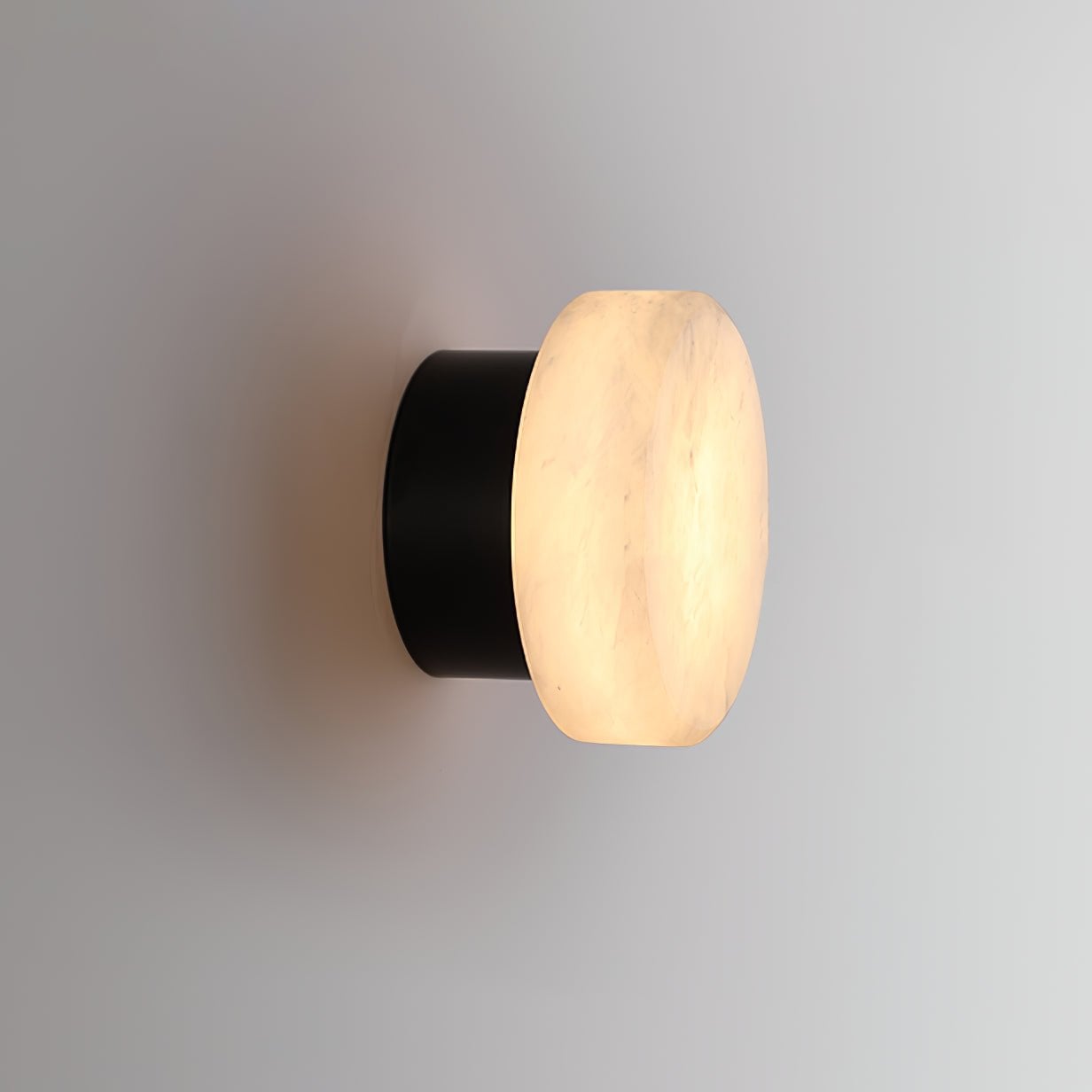 Cylindrical Alabaster Wall Light - Lumpaz