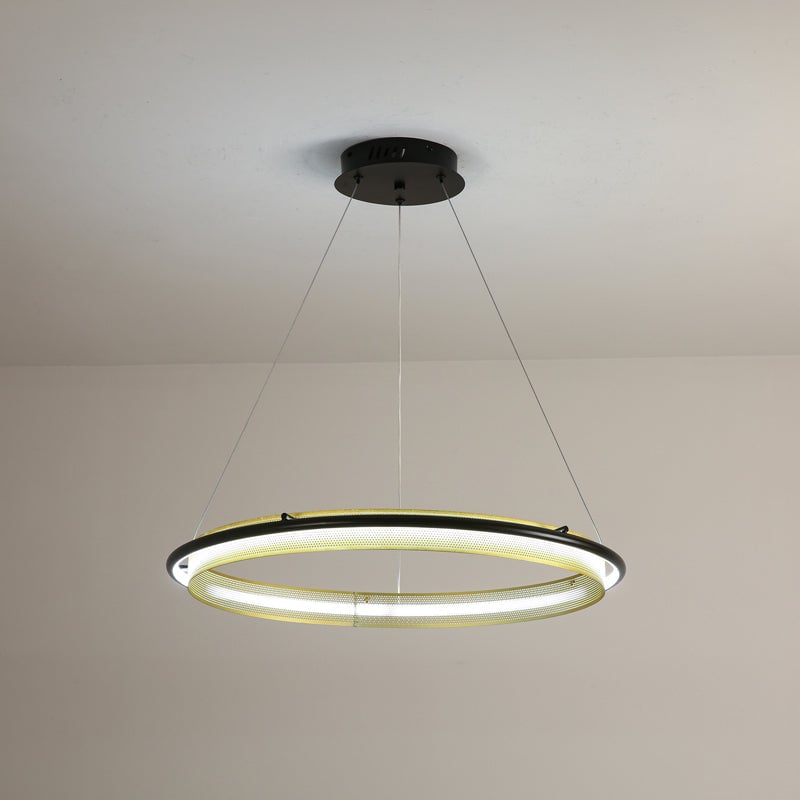 Acrylic LED Round Chandelier - Lumpaz