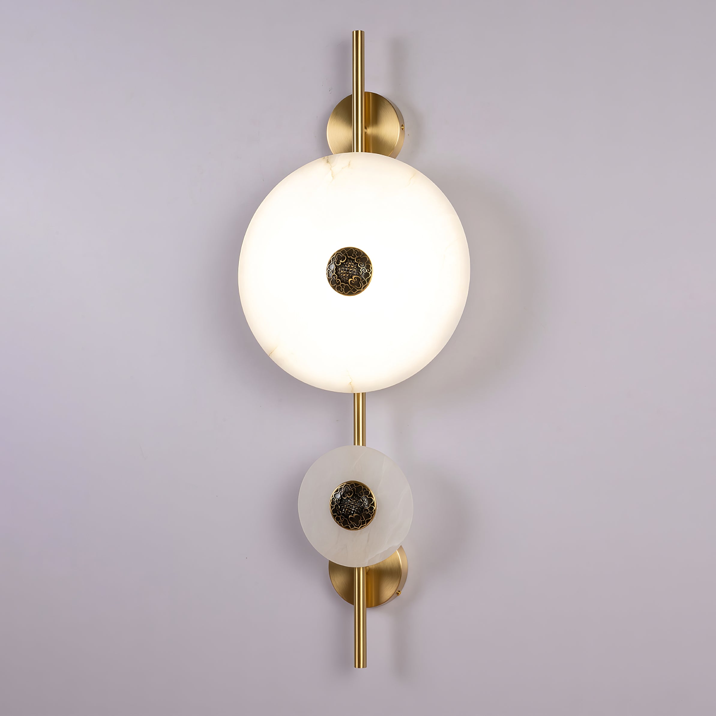 Alabaster Eclipse Wall Light - Lumpaz