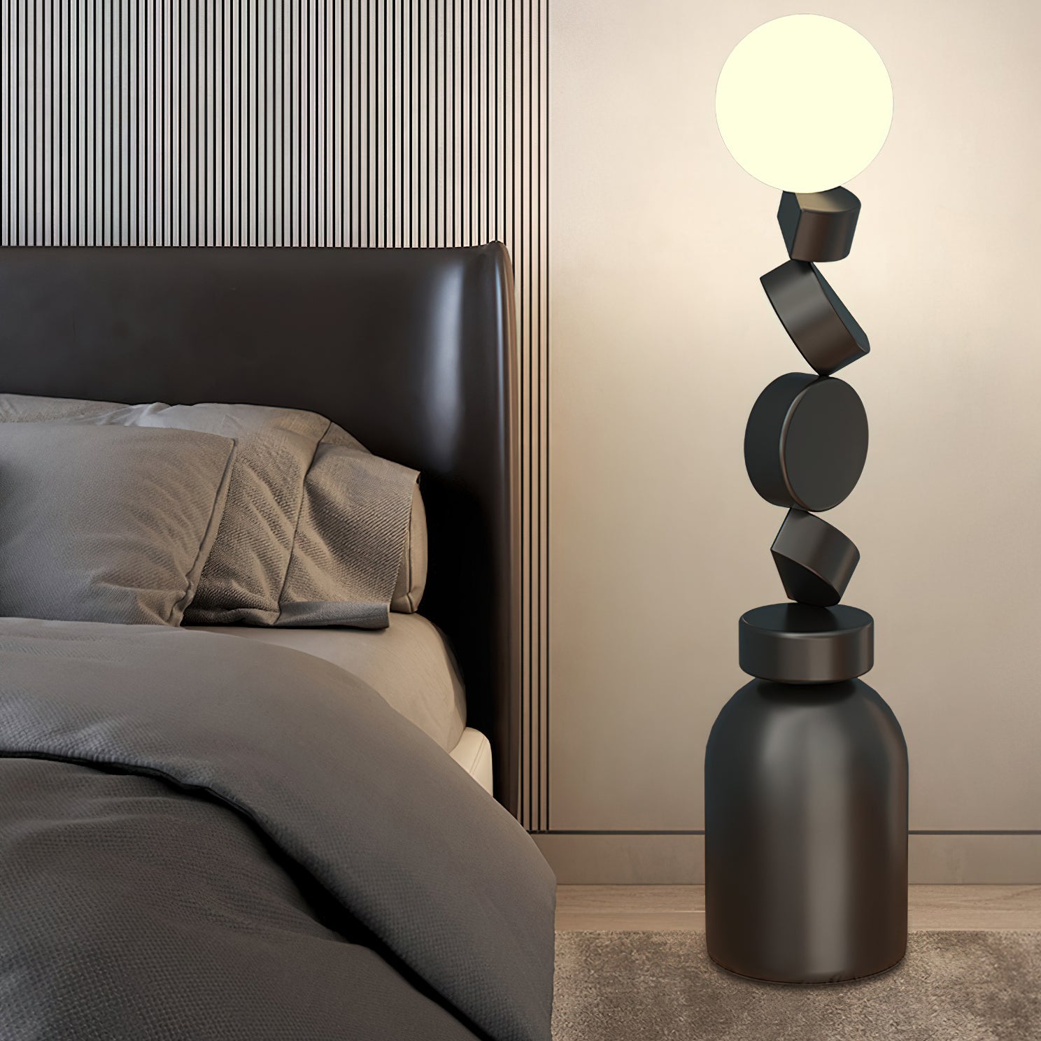 Monolith Cube Floor Lamp - Lumpaz