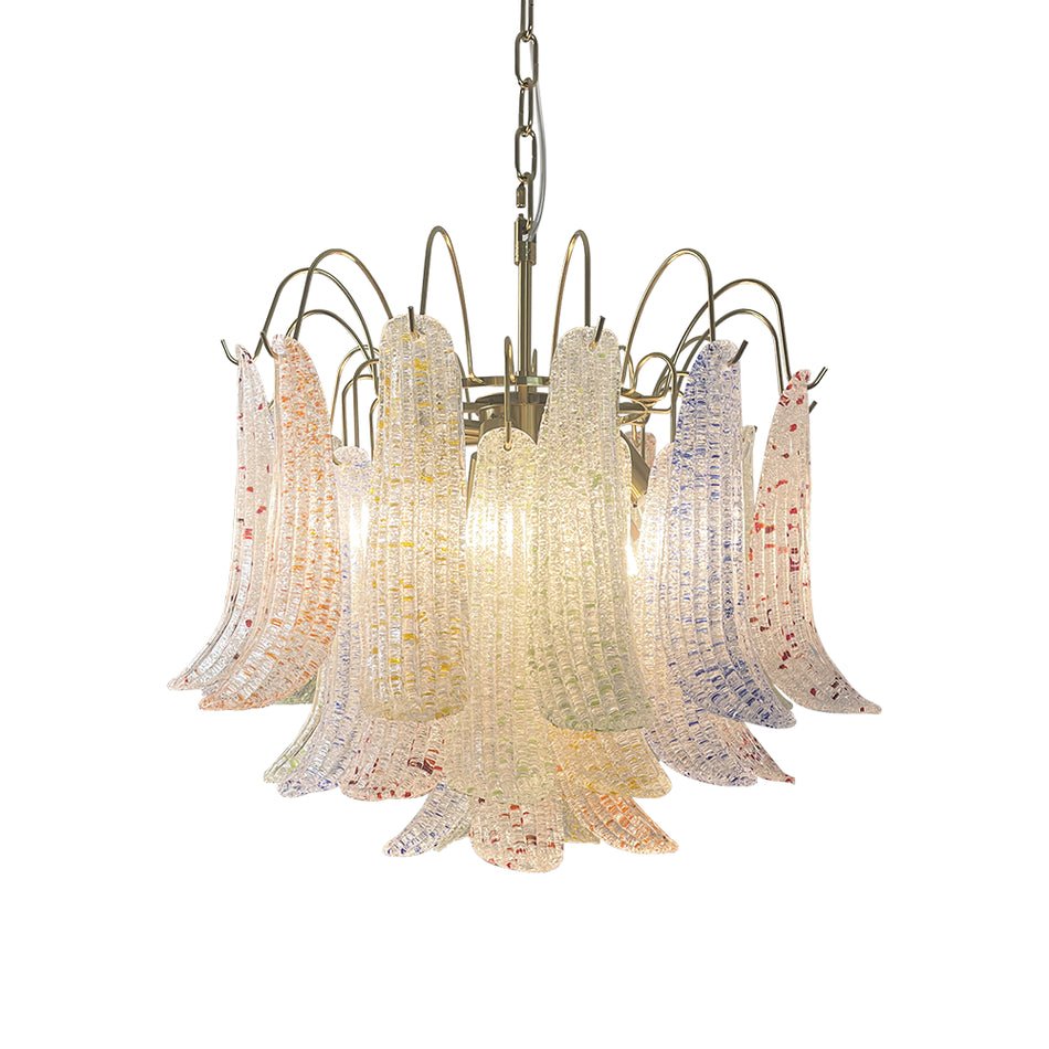 Venini Colorful Murano Glass Chandelier - Lumpaz