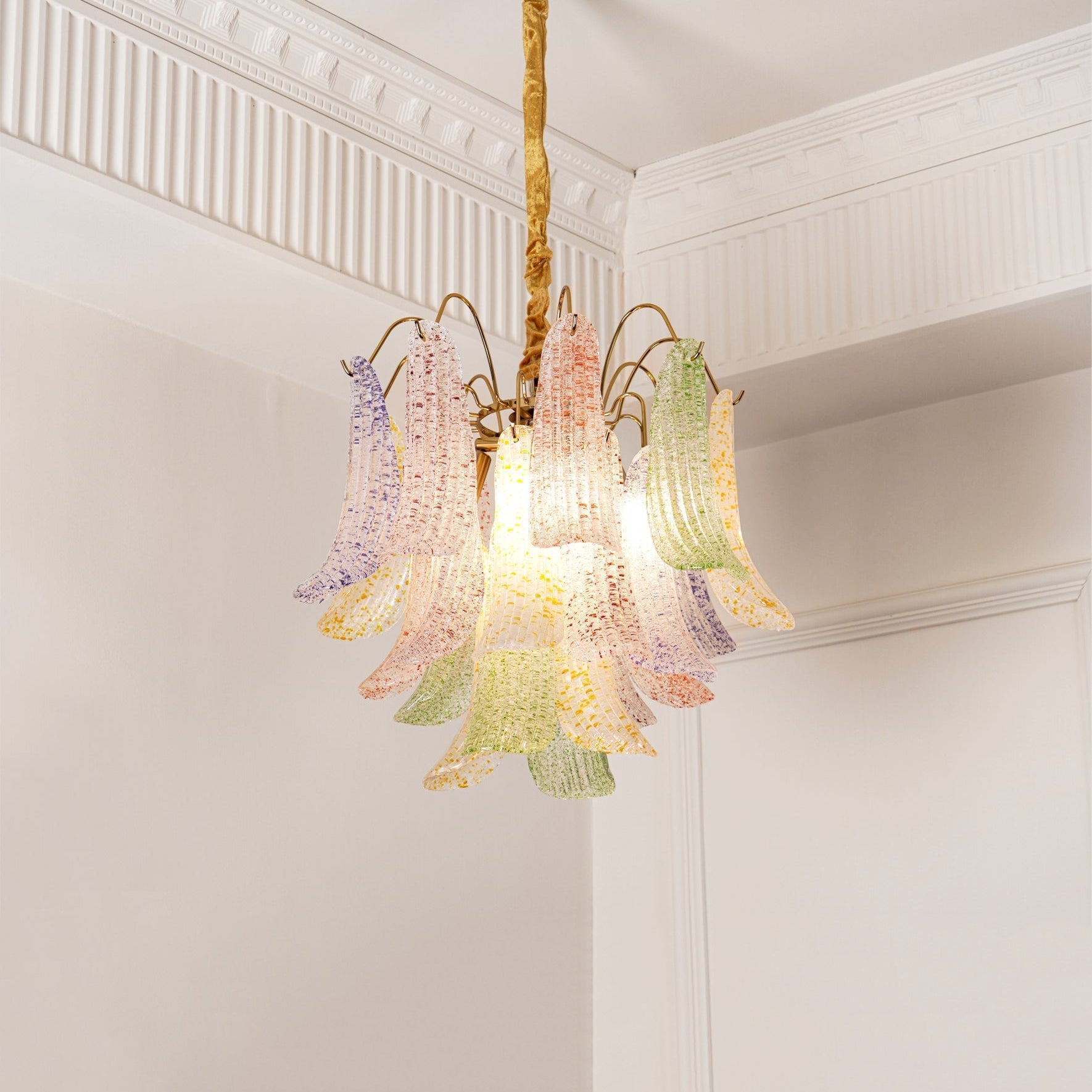 Venini Colorful Murano Glass Chandelier - Lumpaz