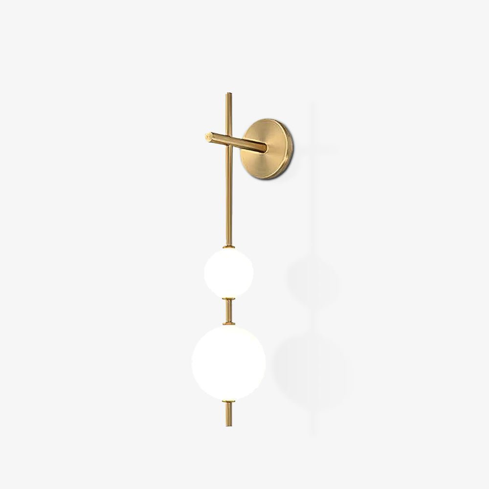 Vertical Globe Plug-in Wall Lamp - Lumpaz