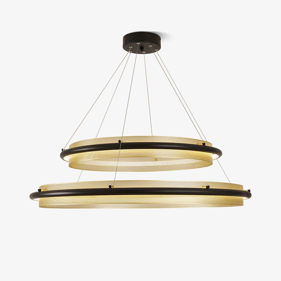 Acrylic LED Round Chandelier - Lumpaz