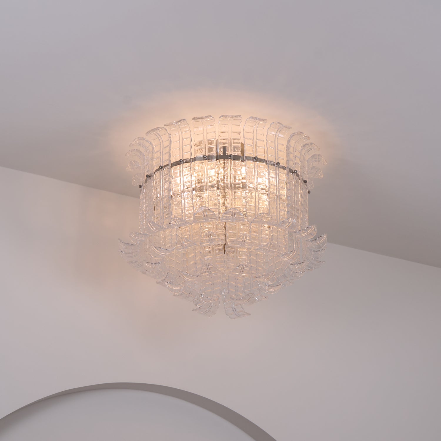 Calista Murano Glass Ceiling Lamp - Lumpaz