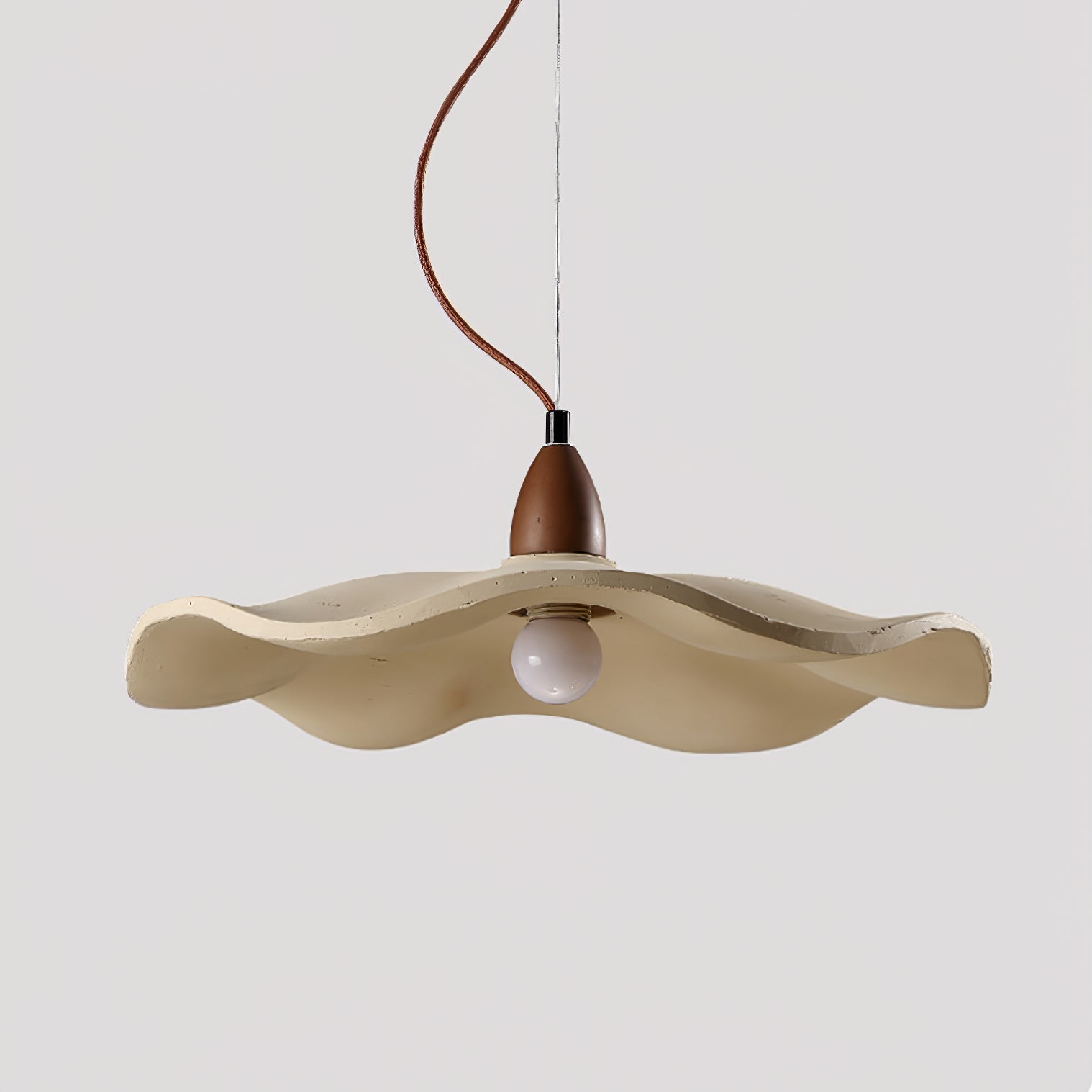 Cement Wave Pendant Light - Lumpaz