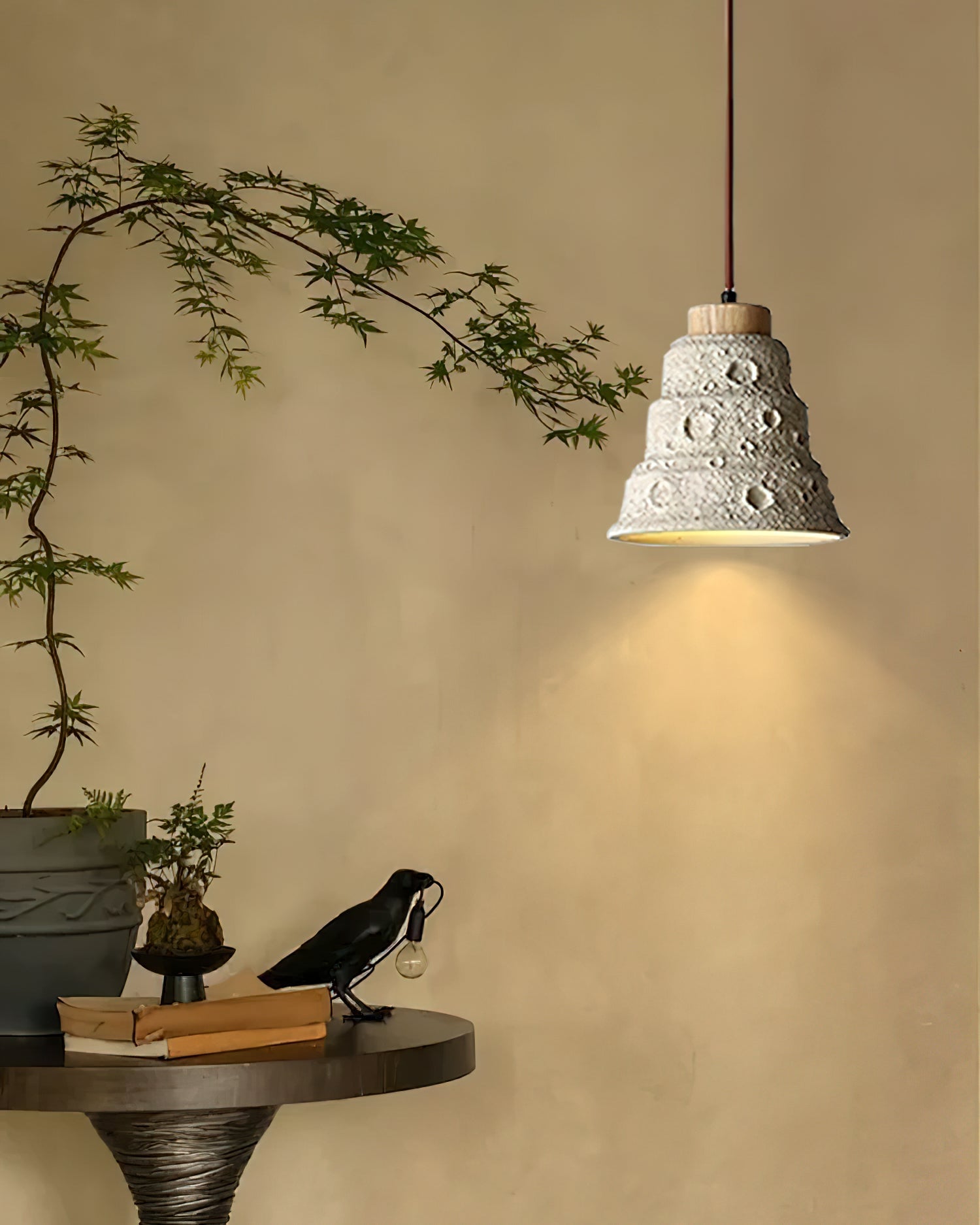 Stone Bell Pendant Light - Lumpaz