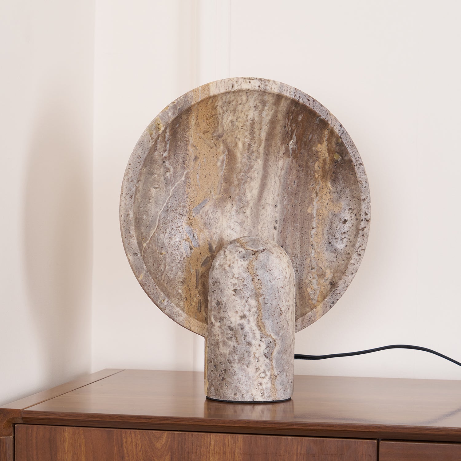 Eclipse Stone Table Lamp - Lumpaz