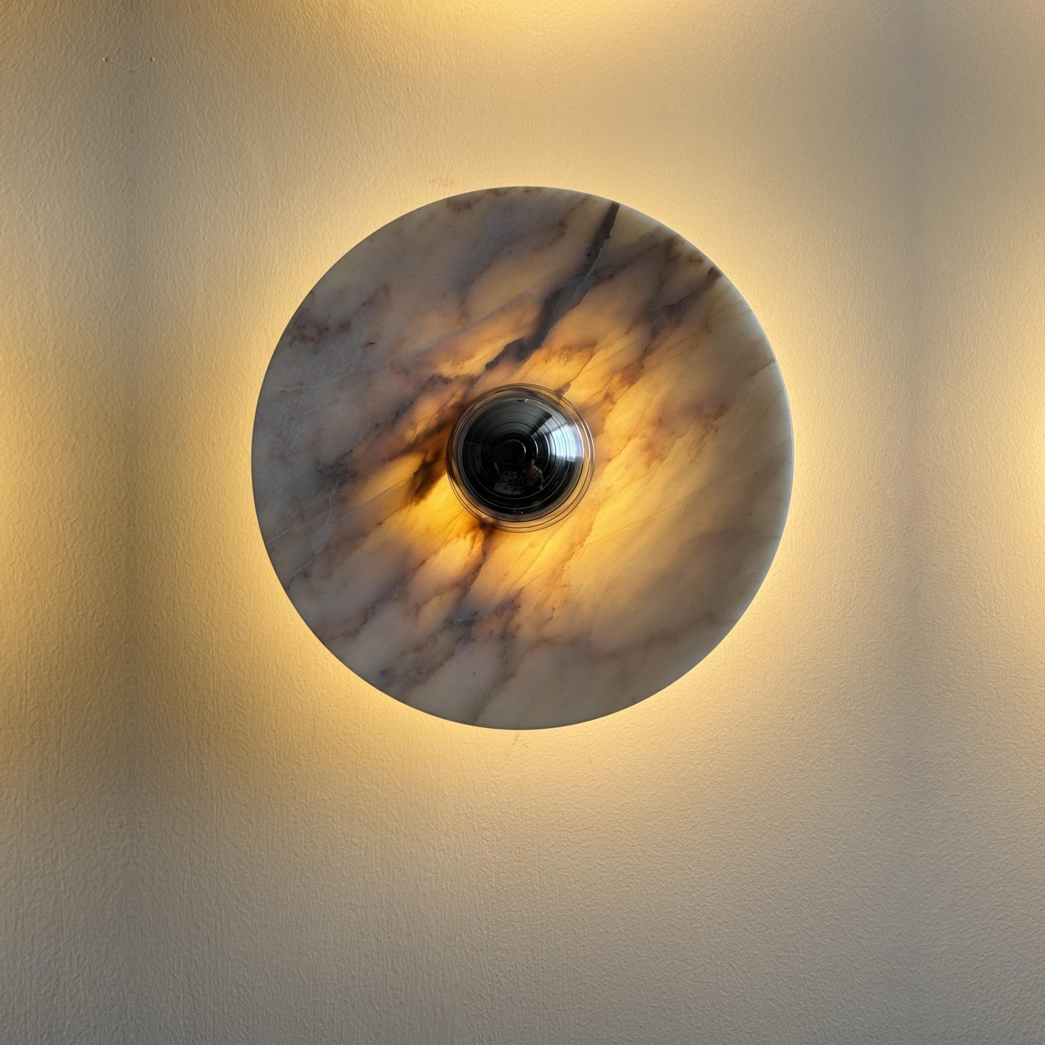 Messier Marble Rechargeable Wall Lamp - Lumpaz