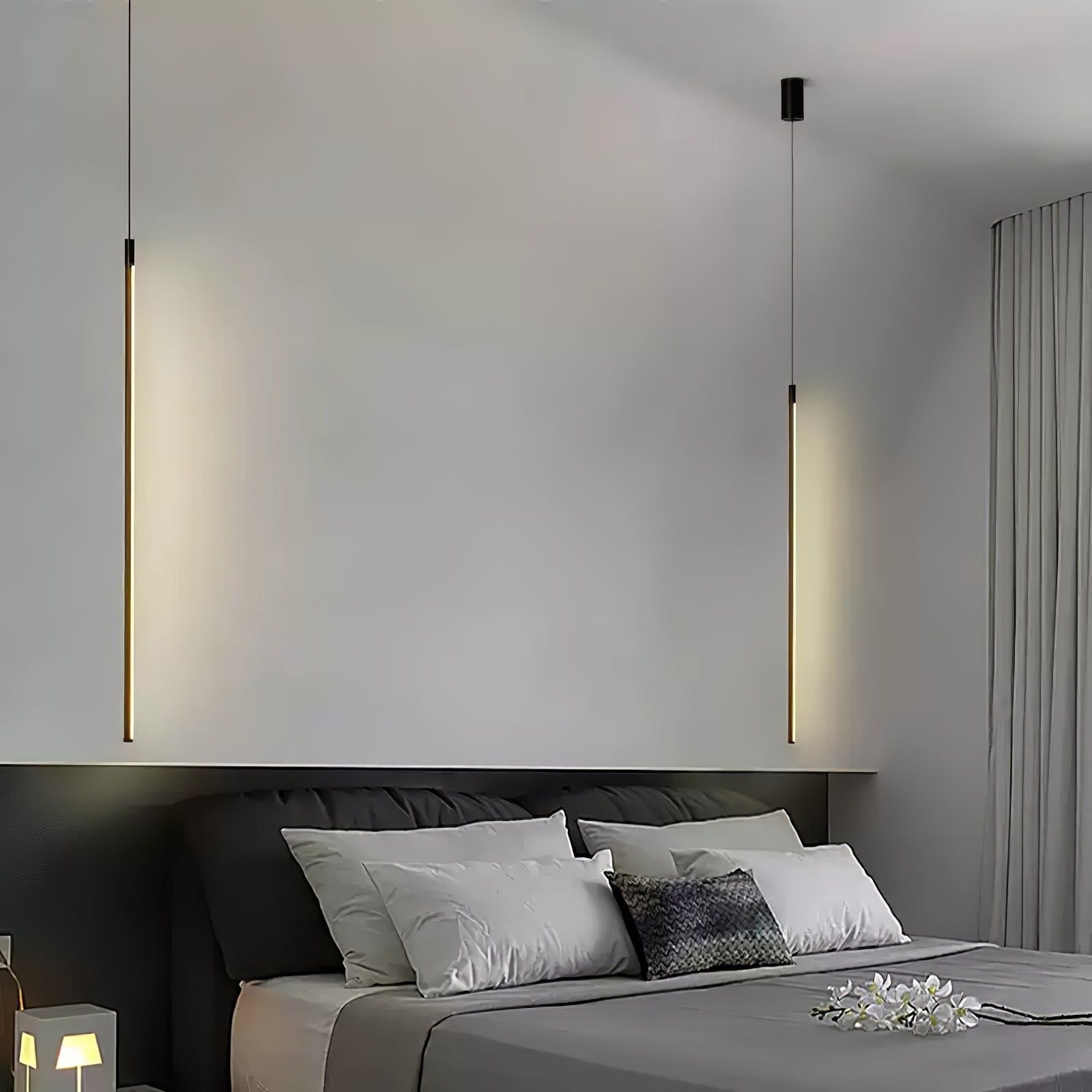 Tubular Linear Pendant Light - Lumpaz