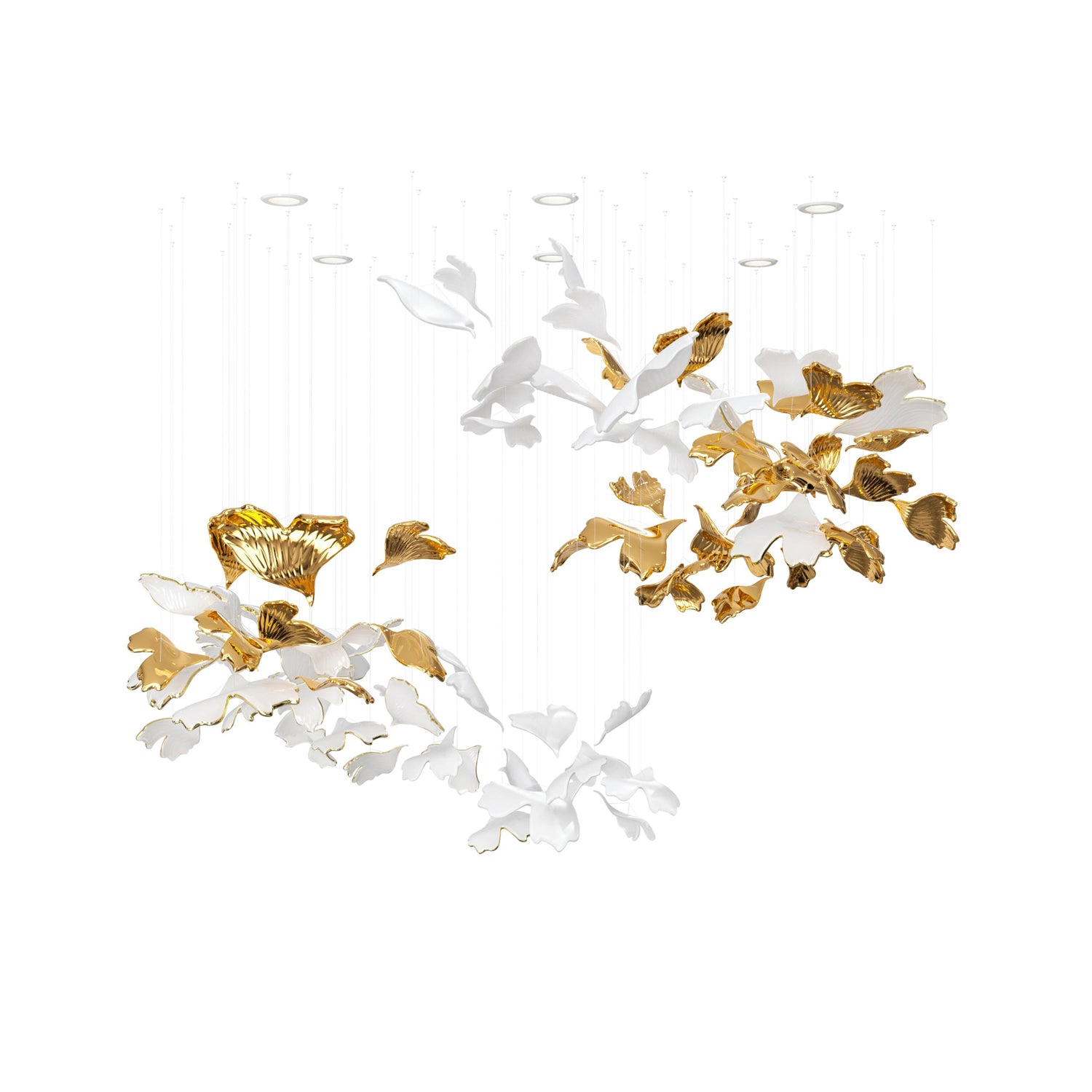 Ginkgo Tree Chandelier - Lumpaz