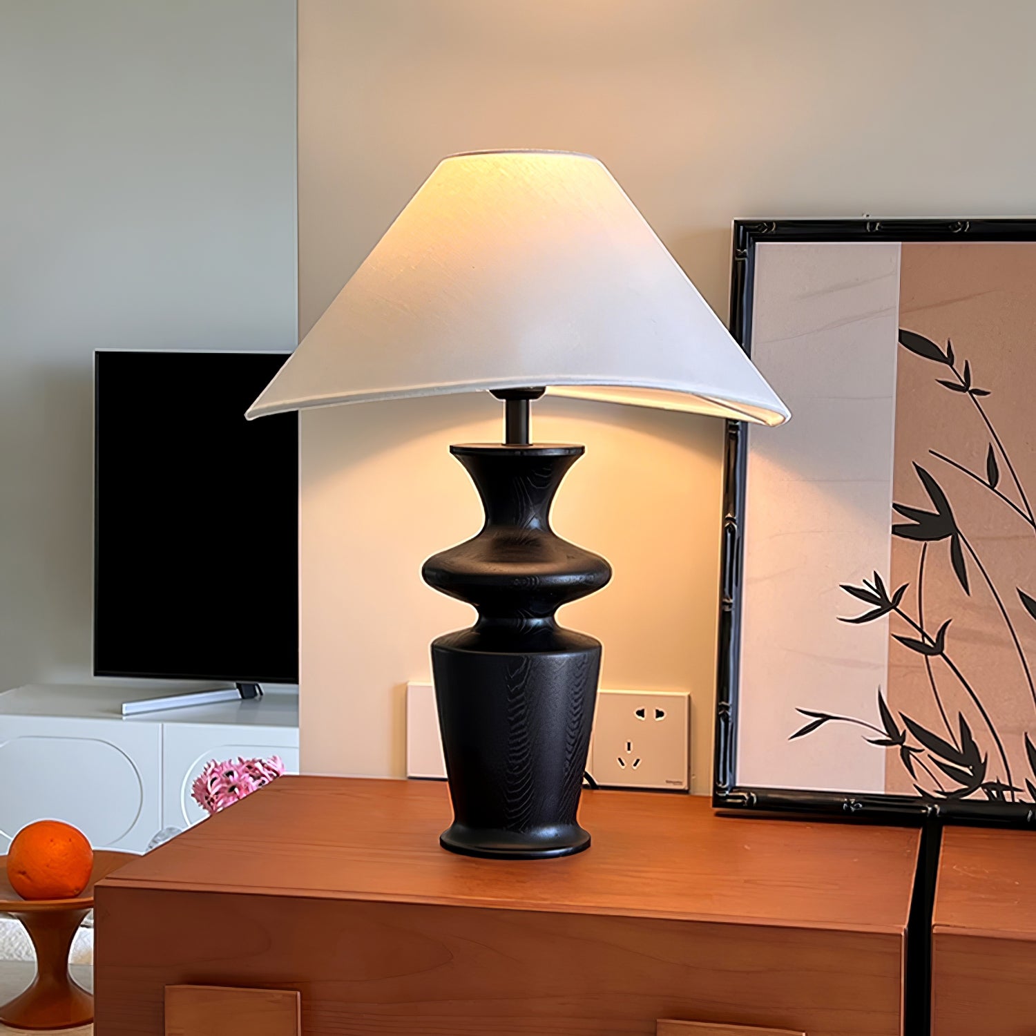 Grace Wood Table Lamp - Lumpaz