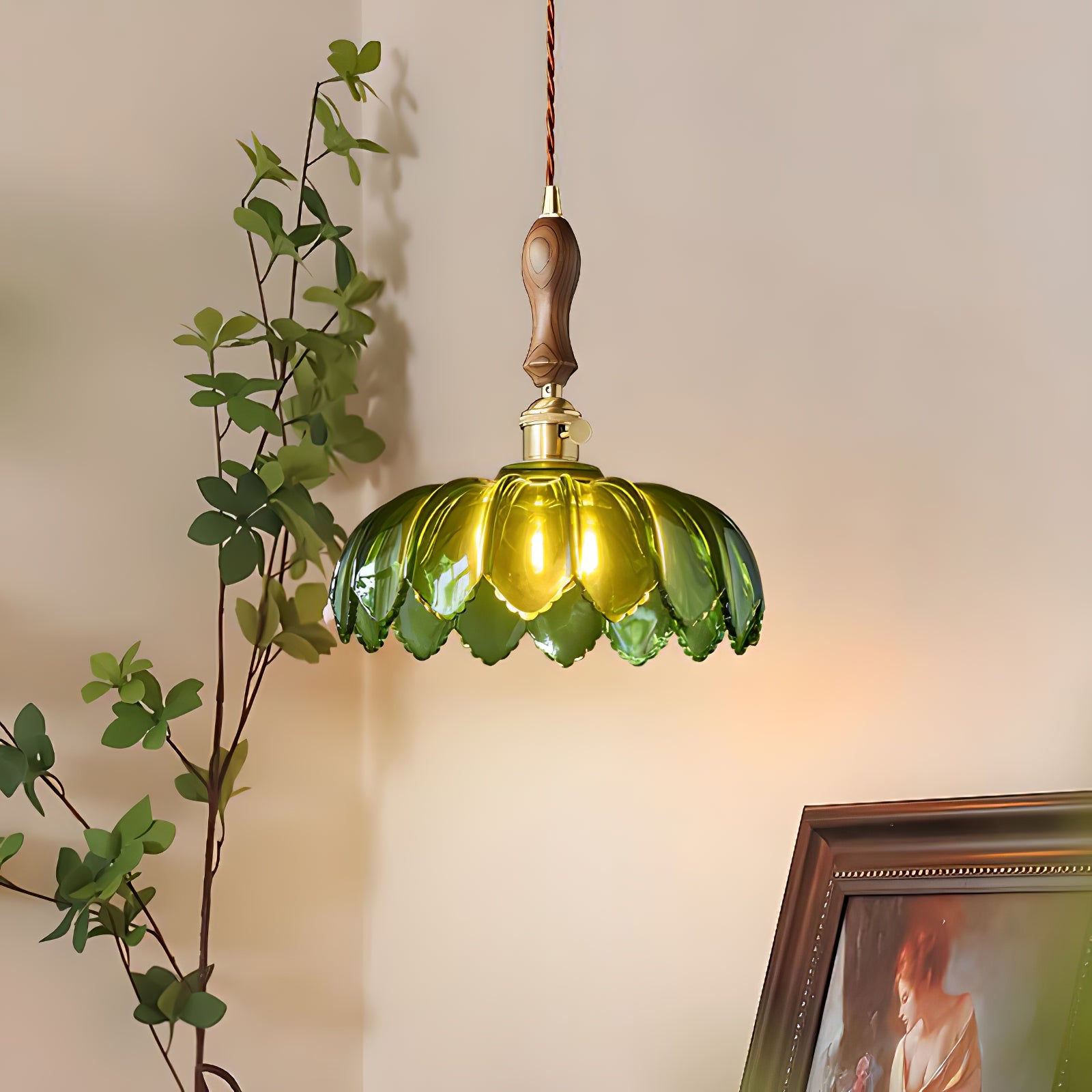 Lila Petal Pendant Lamp - Lumpaz