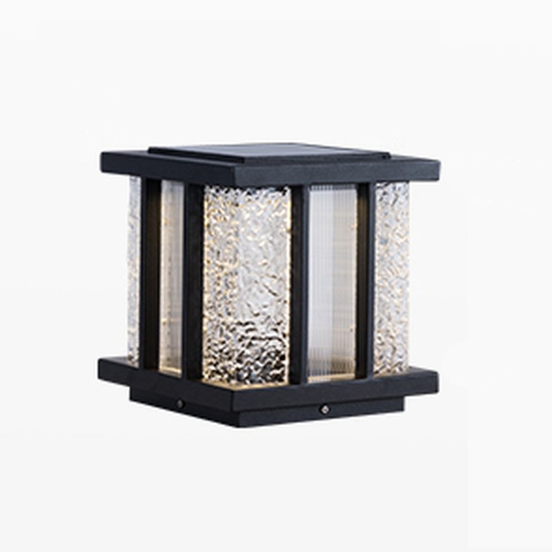 Modern Cube Solar Outdoor Light - Lumpaz