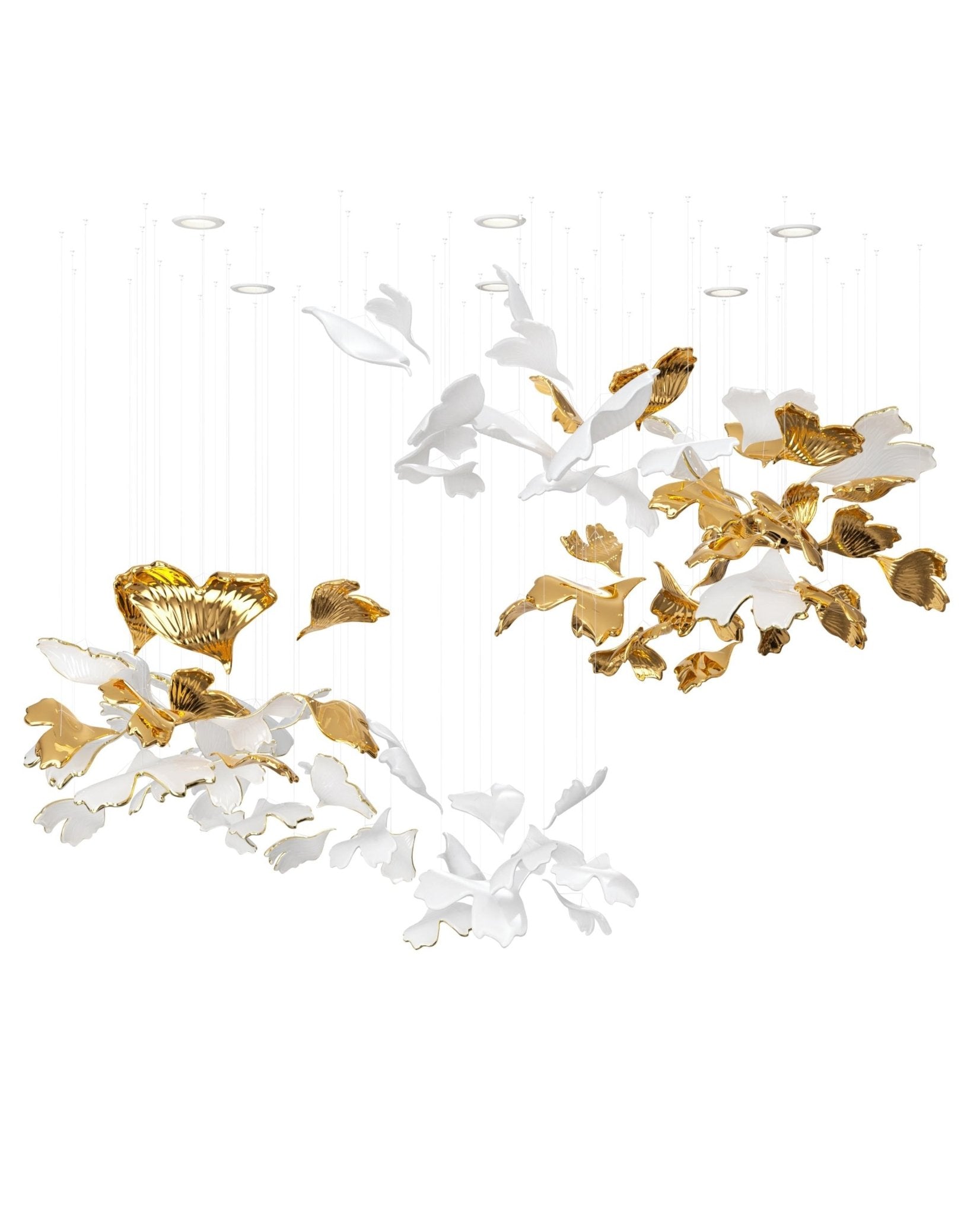 Ginkgo Tree Chandelier - Lumpaz