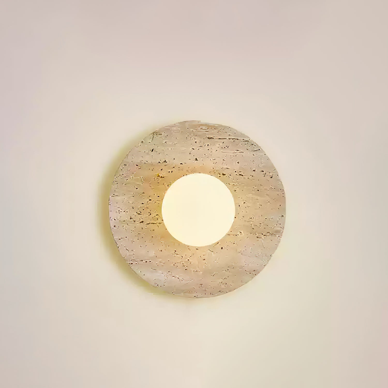 Stone Lunar Eclipse Wall Light - Lumpaz