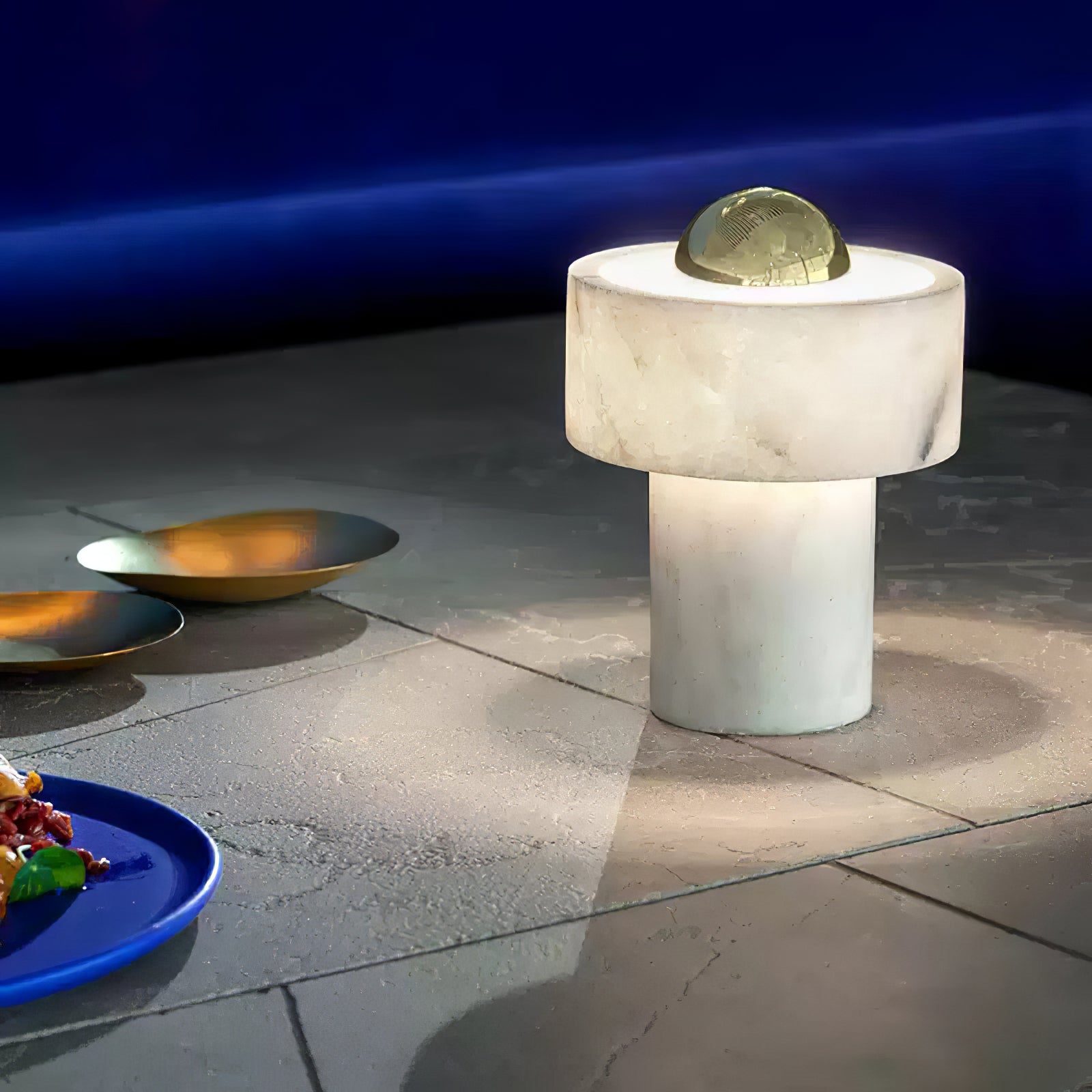 Marble Aura Table Lamp - Lumpaz