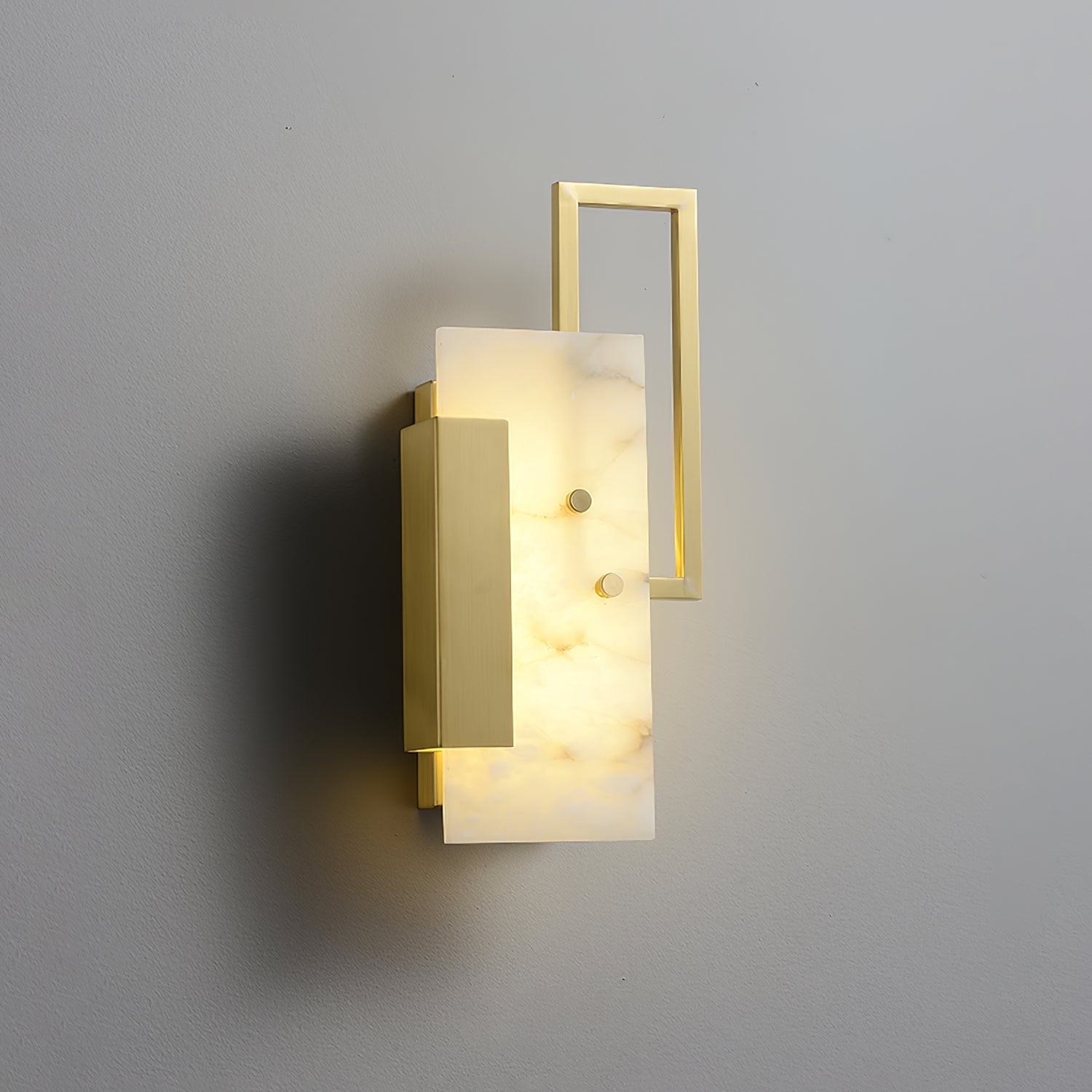 Althea Alabaster Wall Sconce - Lumpaz