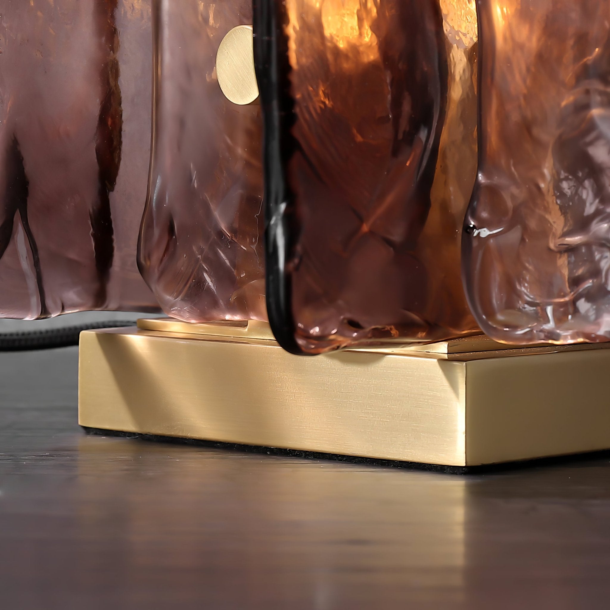 Amber Building Block Table Lamp - Lumpaz