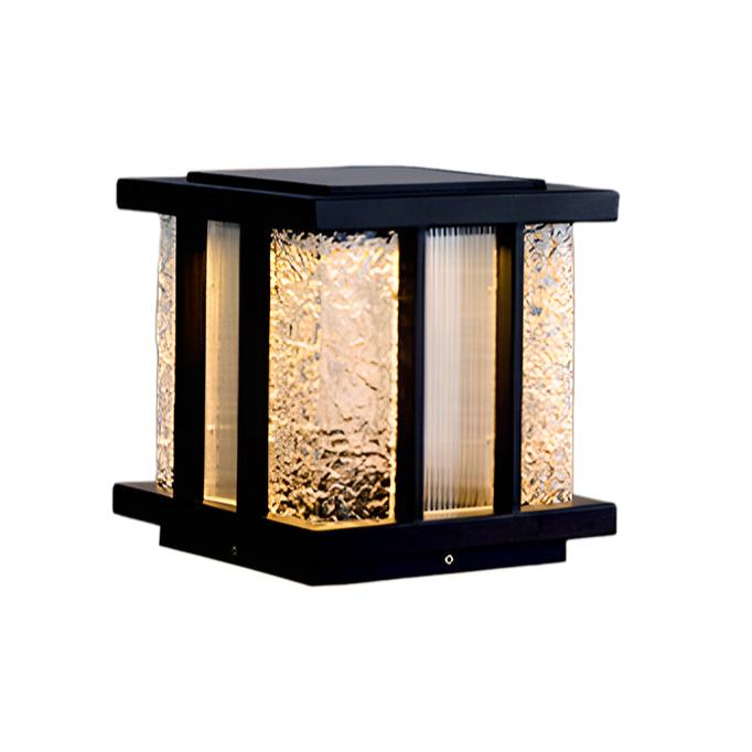 Modern Cube Solar Outdoor Light - Lumpaz