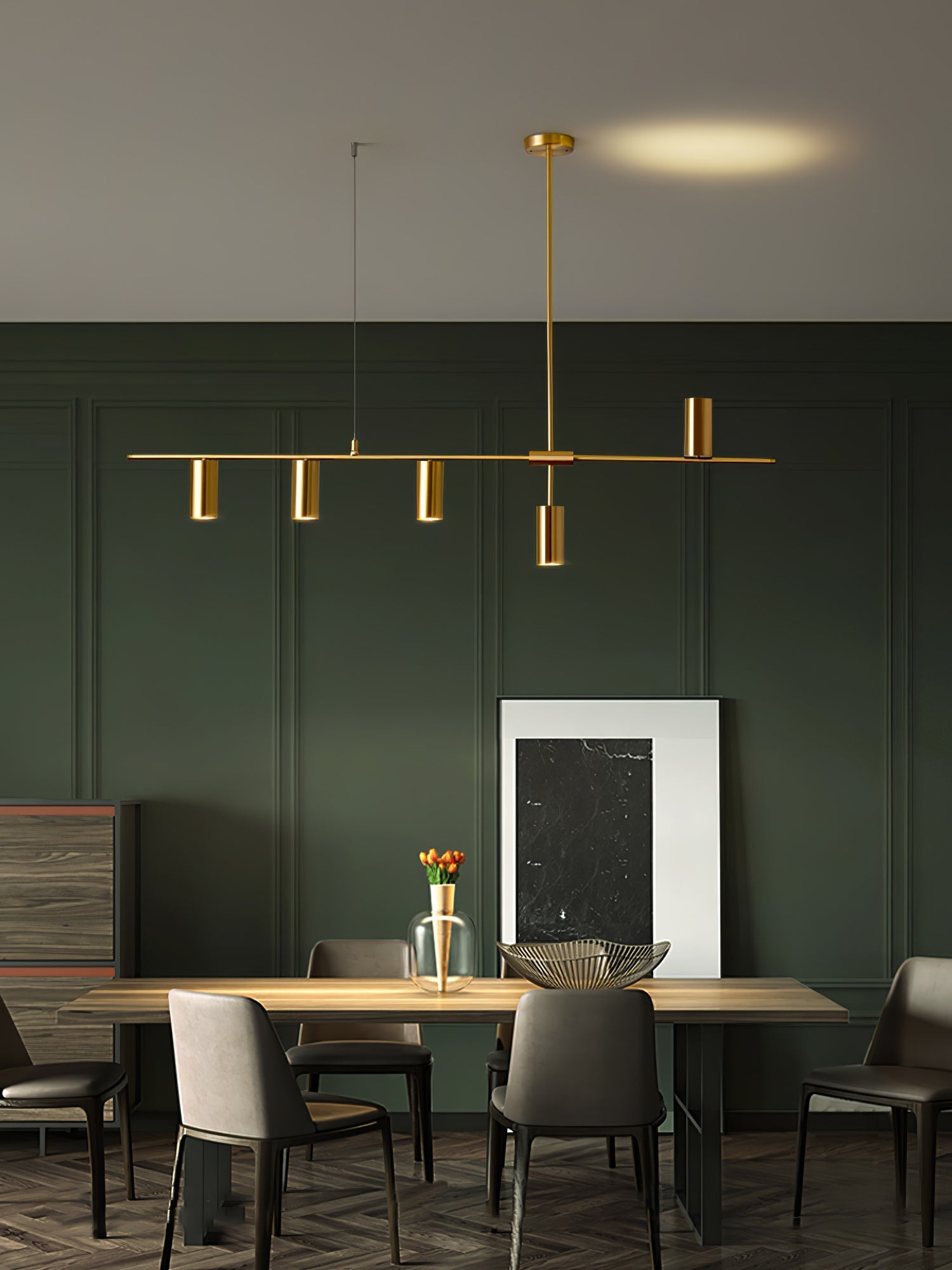 Cassandra Linear Chandelier - Lumpaz