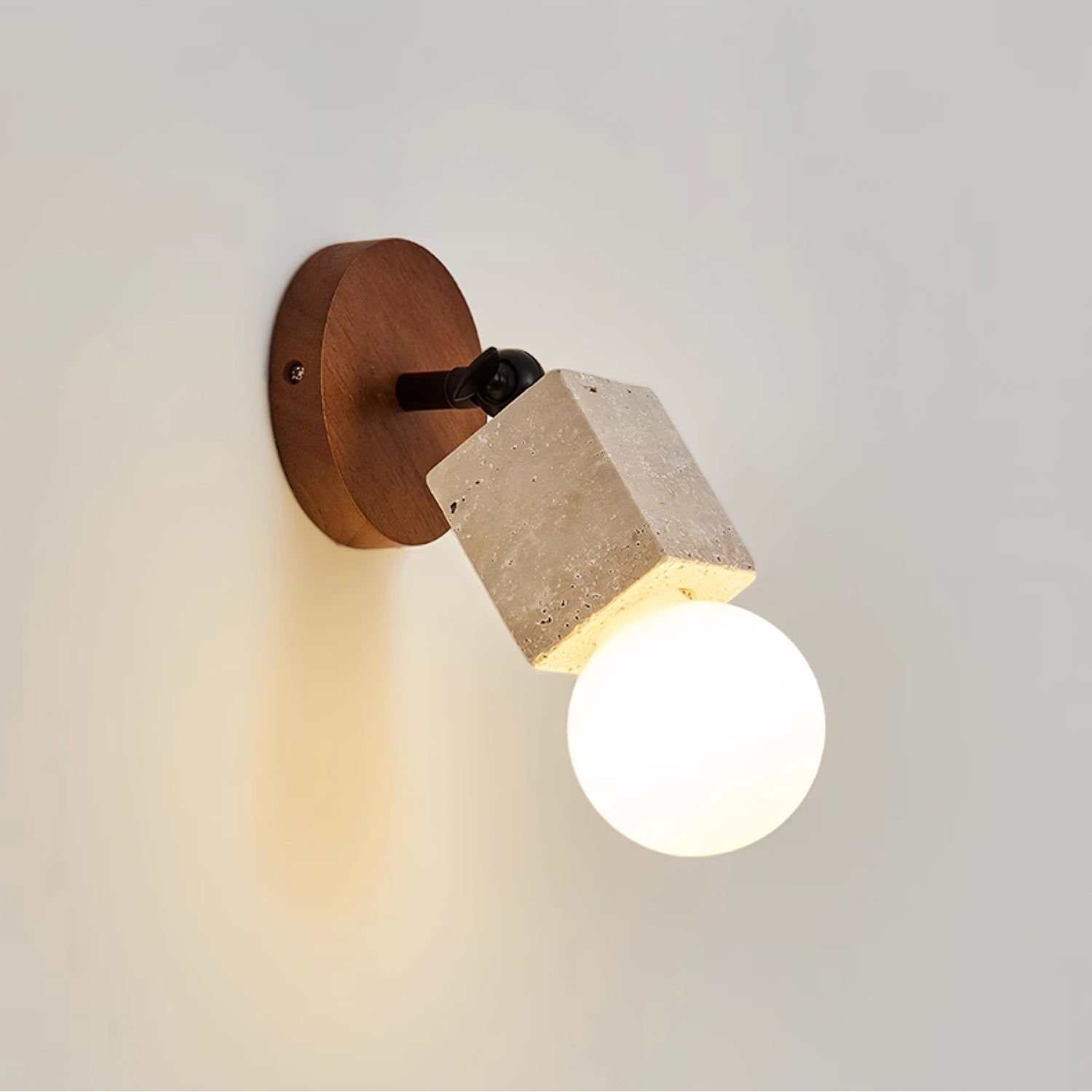 Versa Stone Adjustable Wall Light - Lumpaz