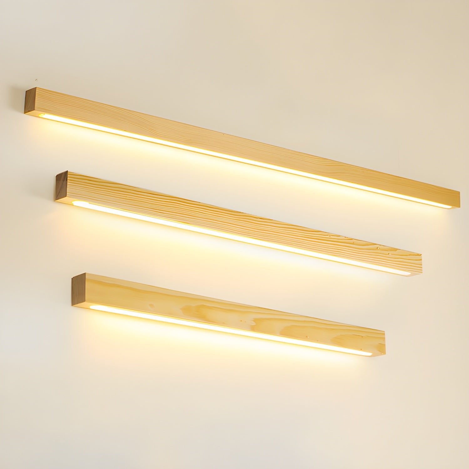 Arlo Linear Wood Wall Light - Lumpaz