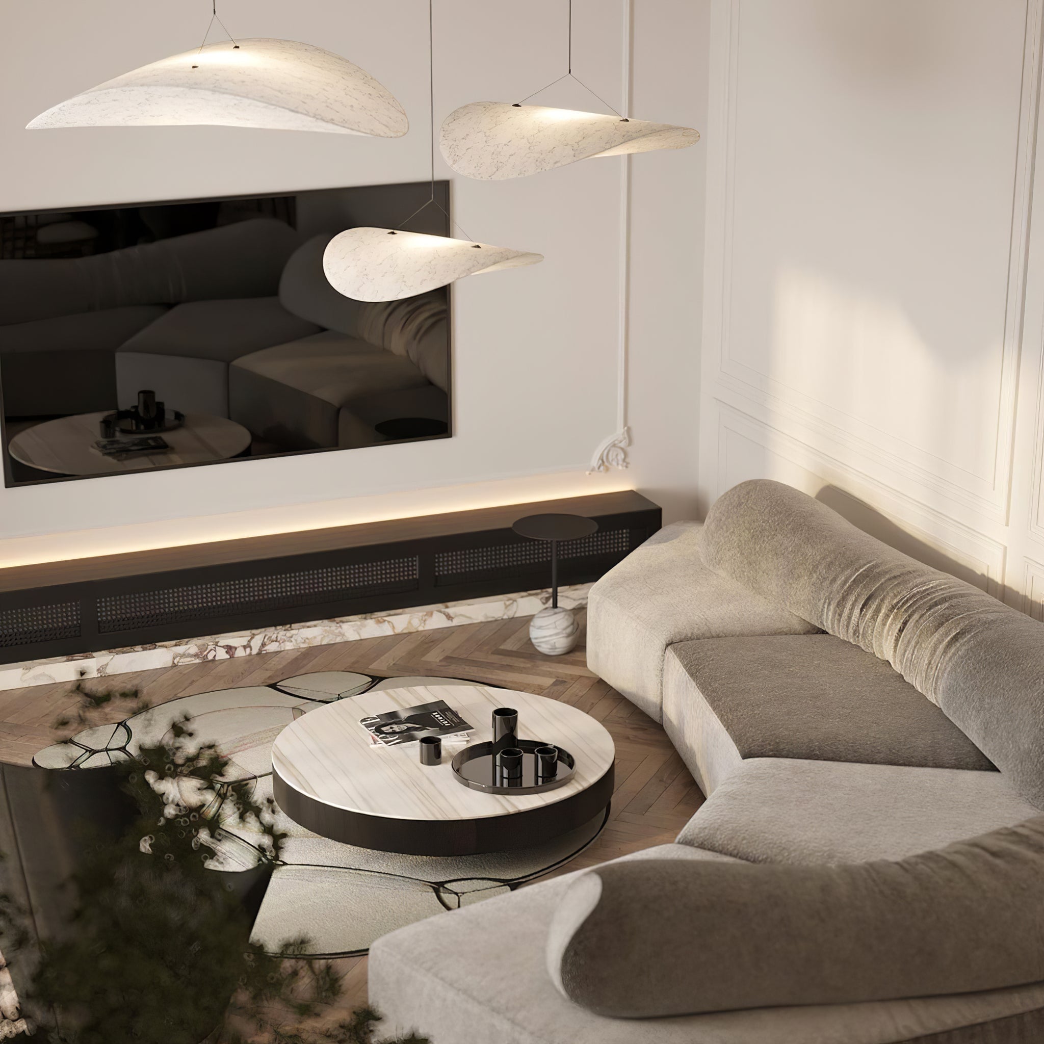 Tense Tyvek Pendant Lamp - Lumpaz