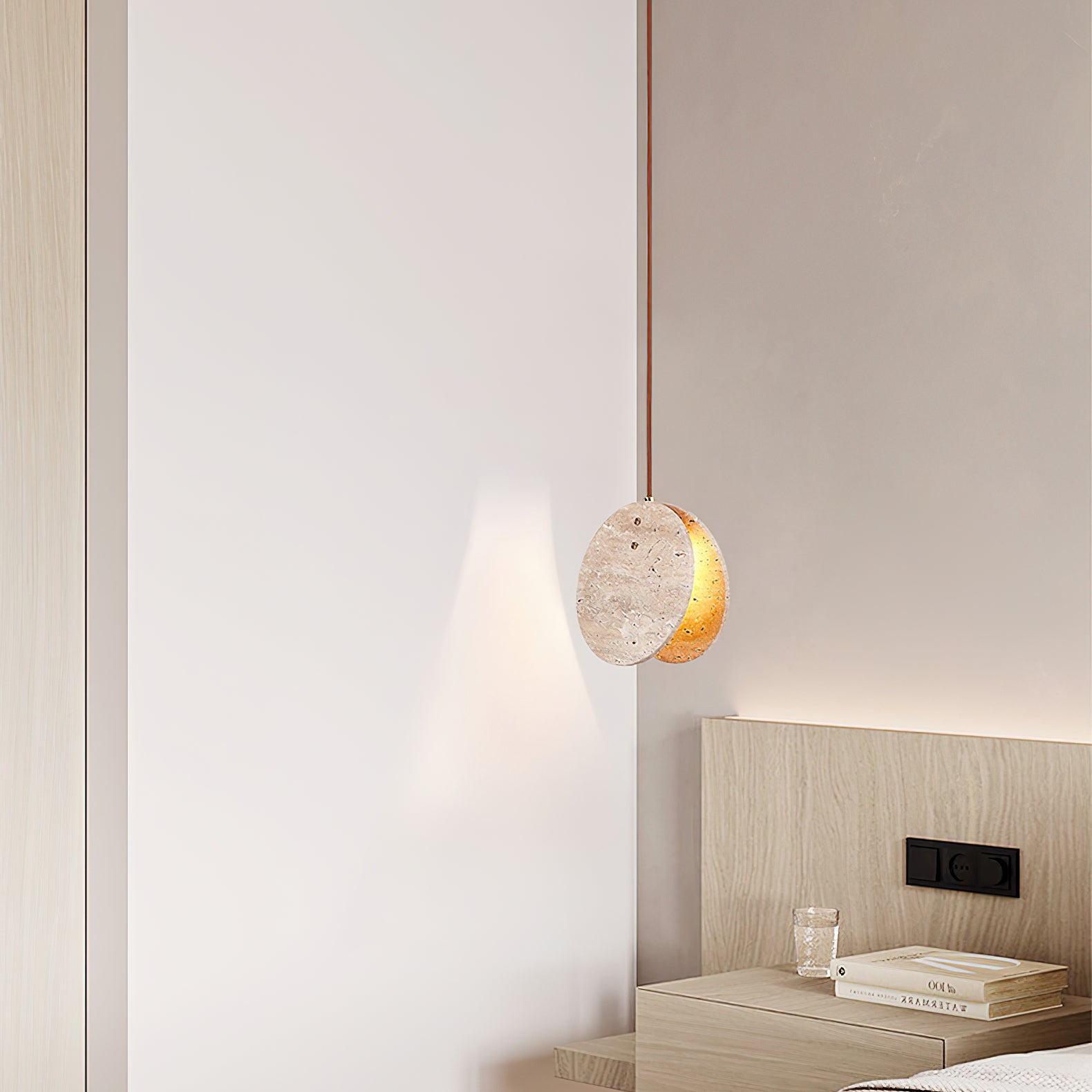Solstice Stone Pendant Light - Lumpaz