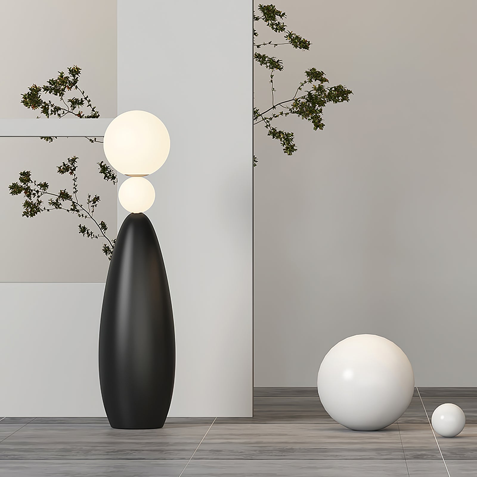 Orion Sphere Floor Lamp - Lumpaz