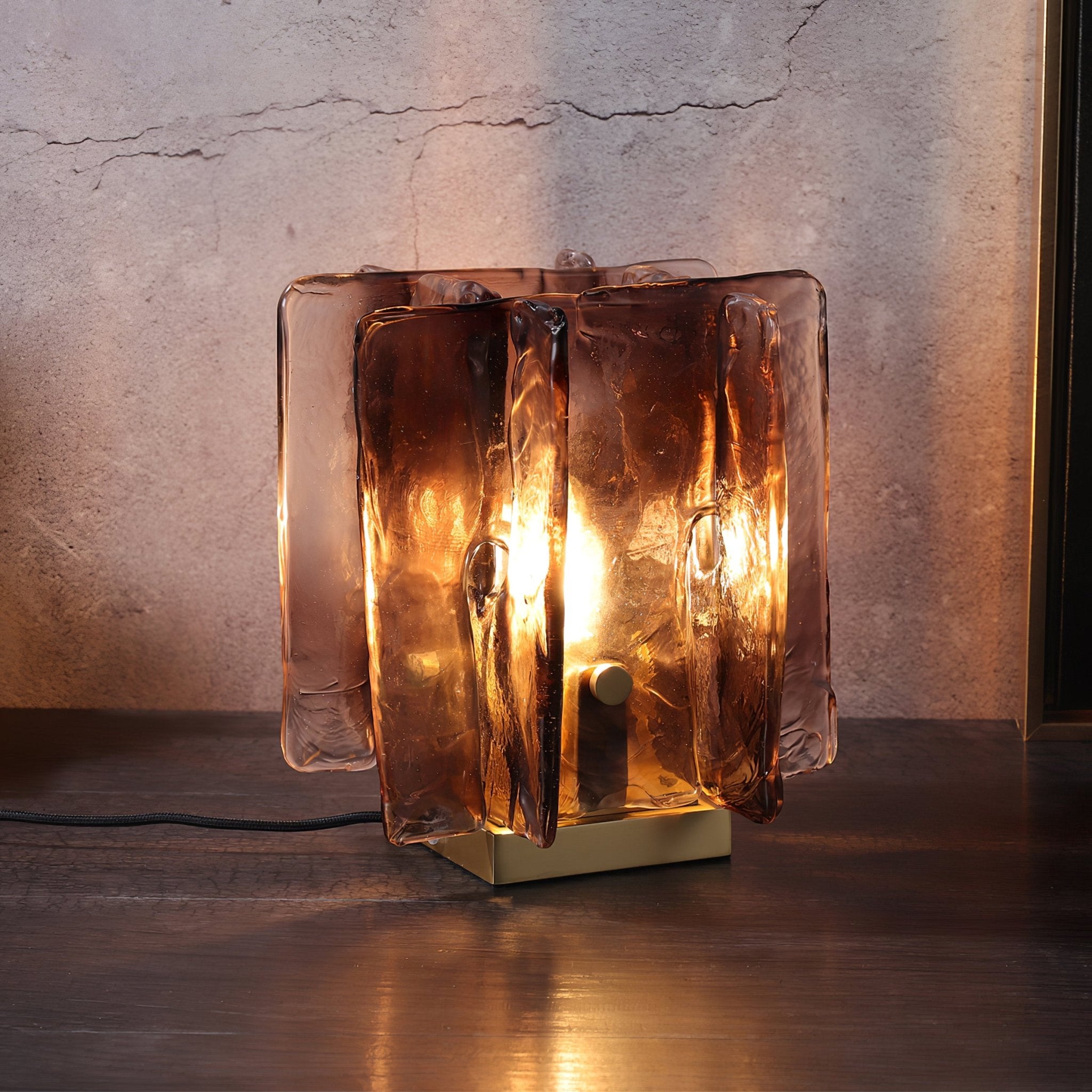 Amber Building Block Table Lamp - Lumpaz