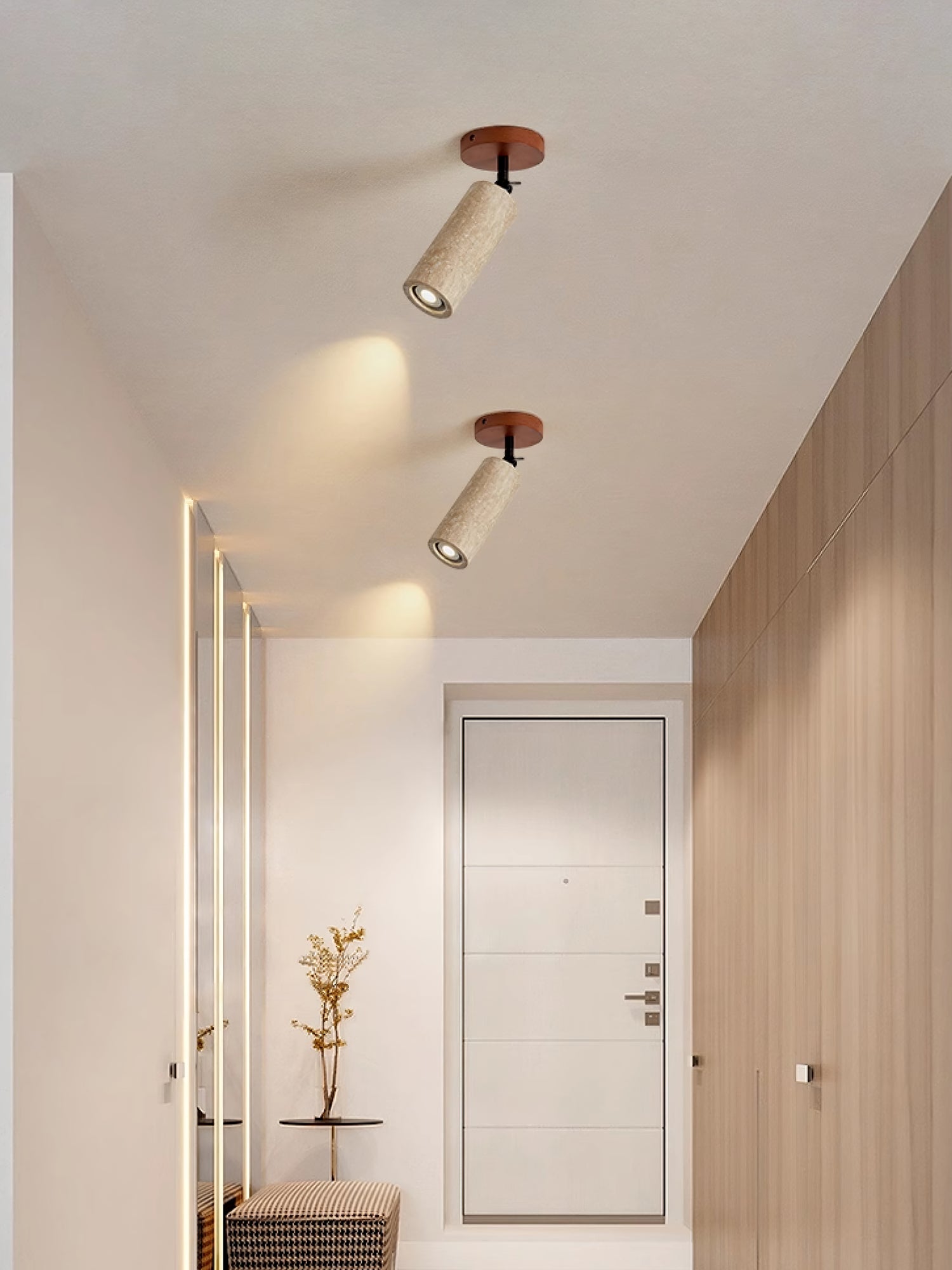 Versa Stone Adjustable Wall Light - Lumpaz