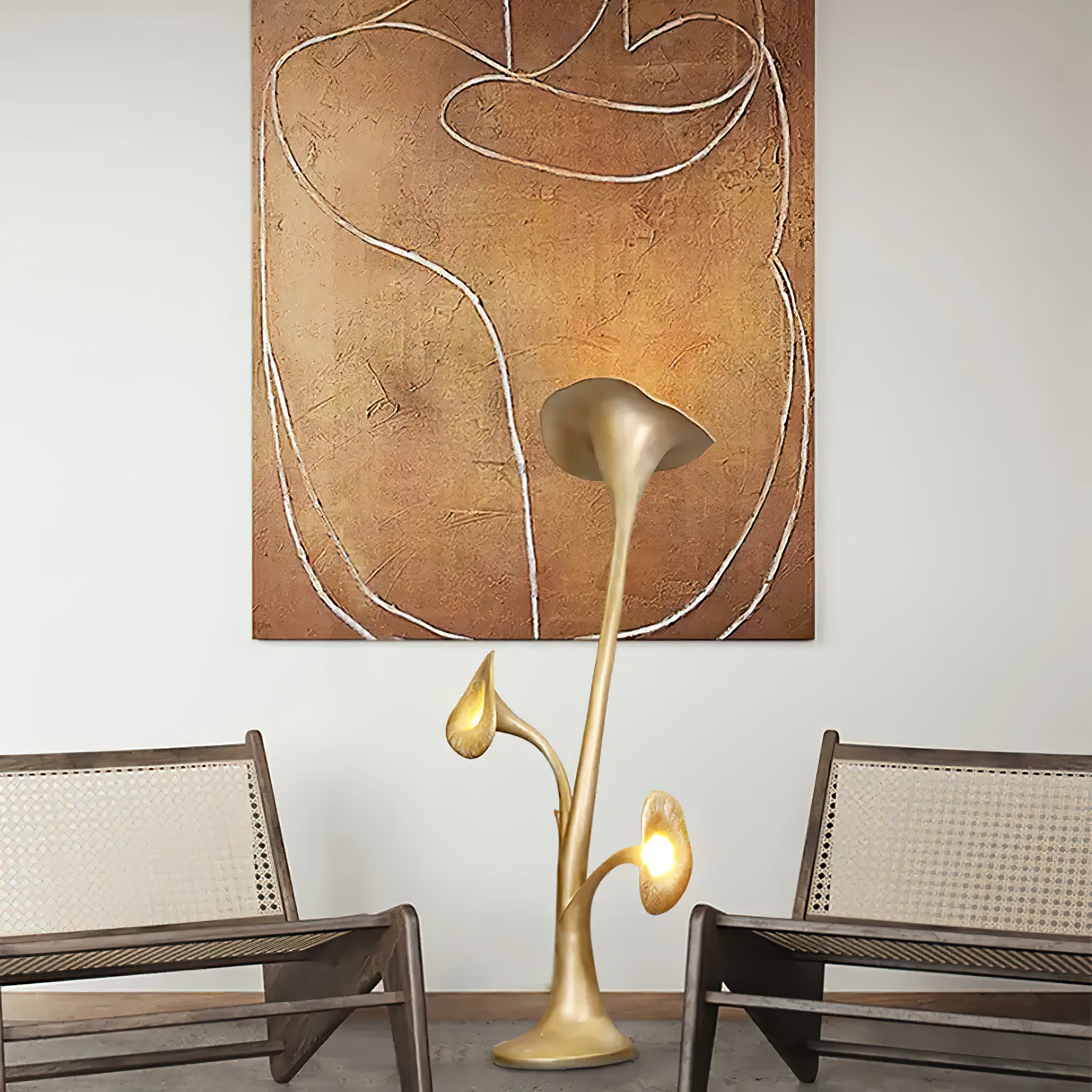 Petunia Sculpture Floor Lamp - Lumpaz