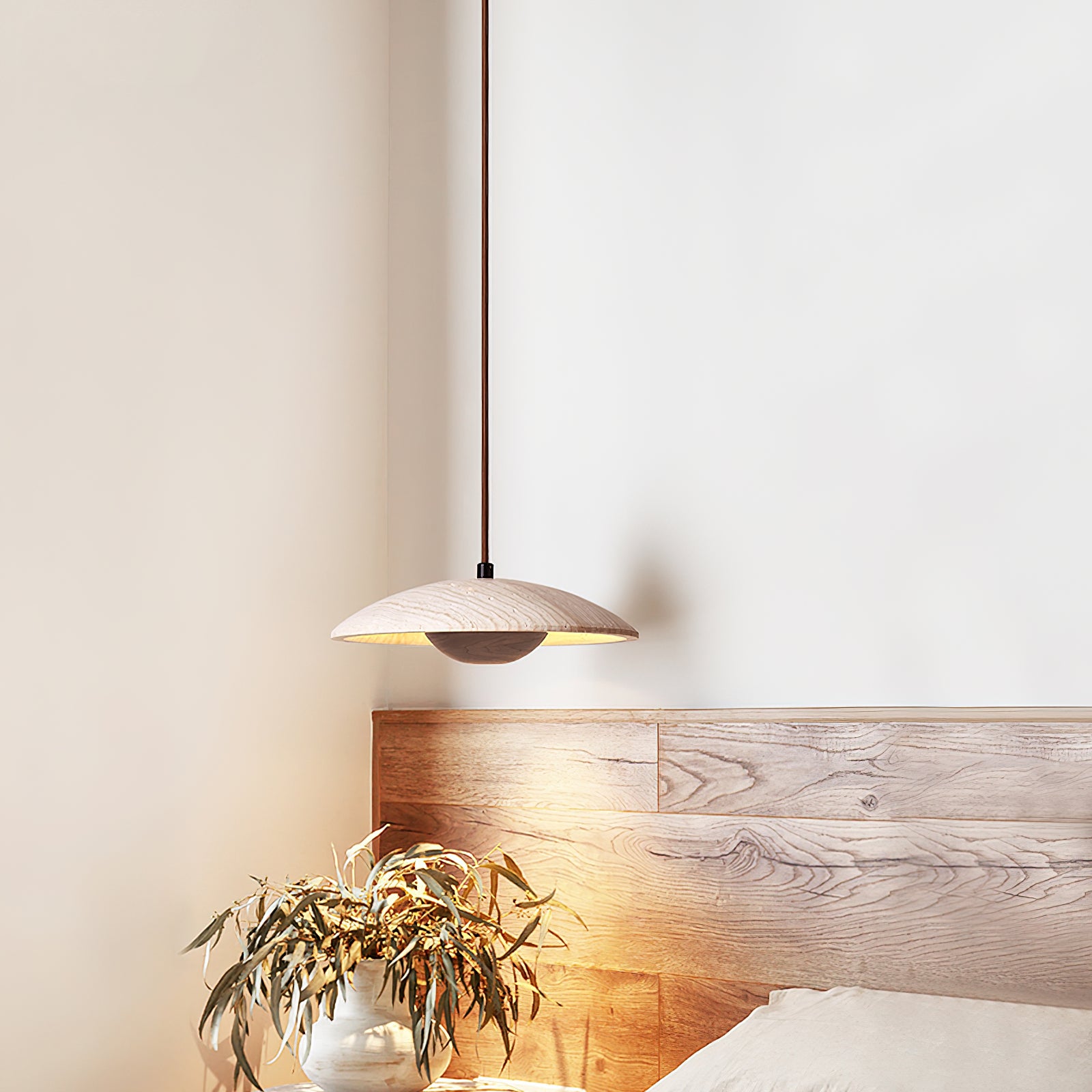 Solara Wood Pendant Lamp - Lumpaz