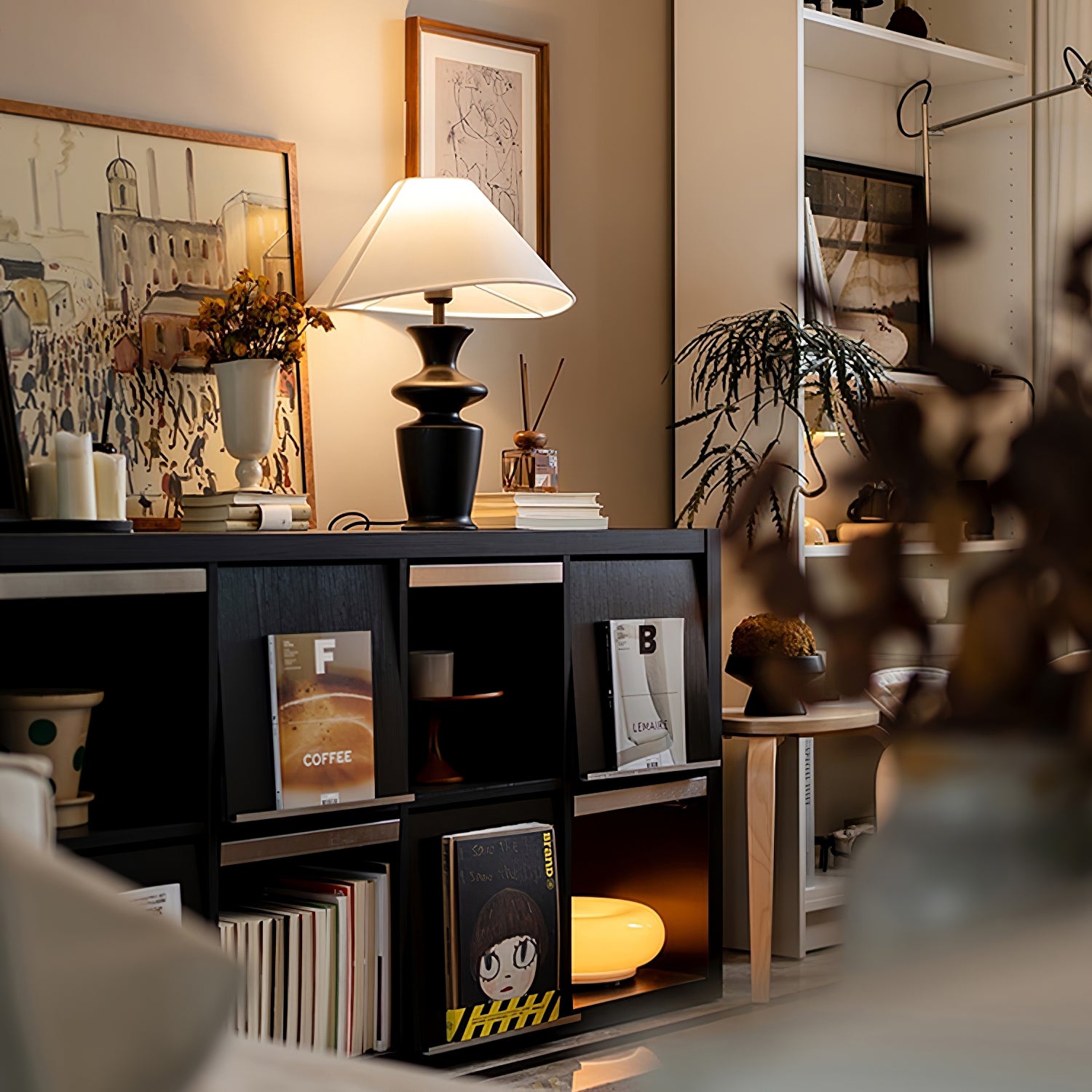 Grace Wood Table Lamp - Lumpaz