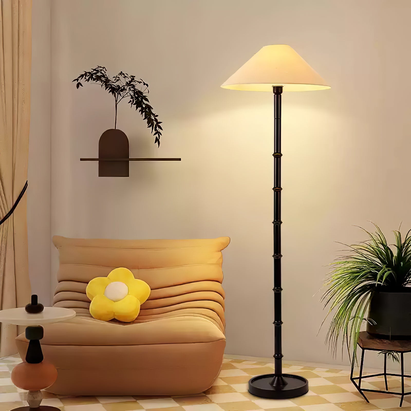 Bamboo Knot Floor Lamp - Lumpaz