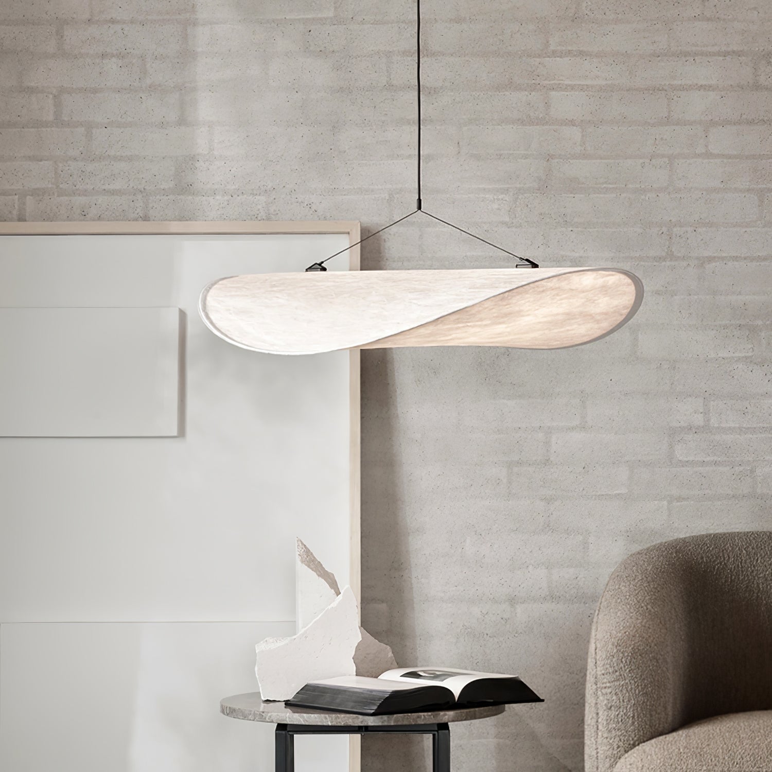 Tense Tyvek Pendant Lamp - Lumpaz