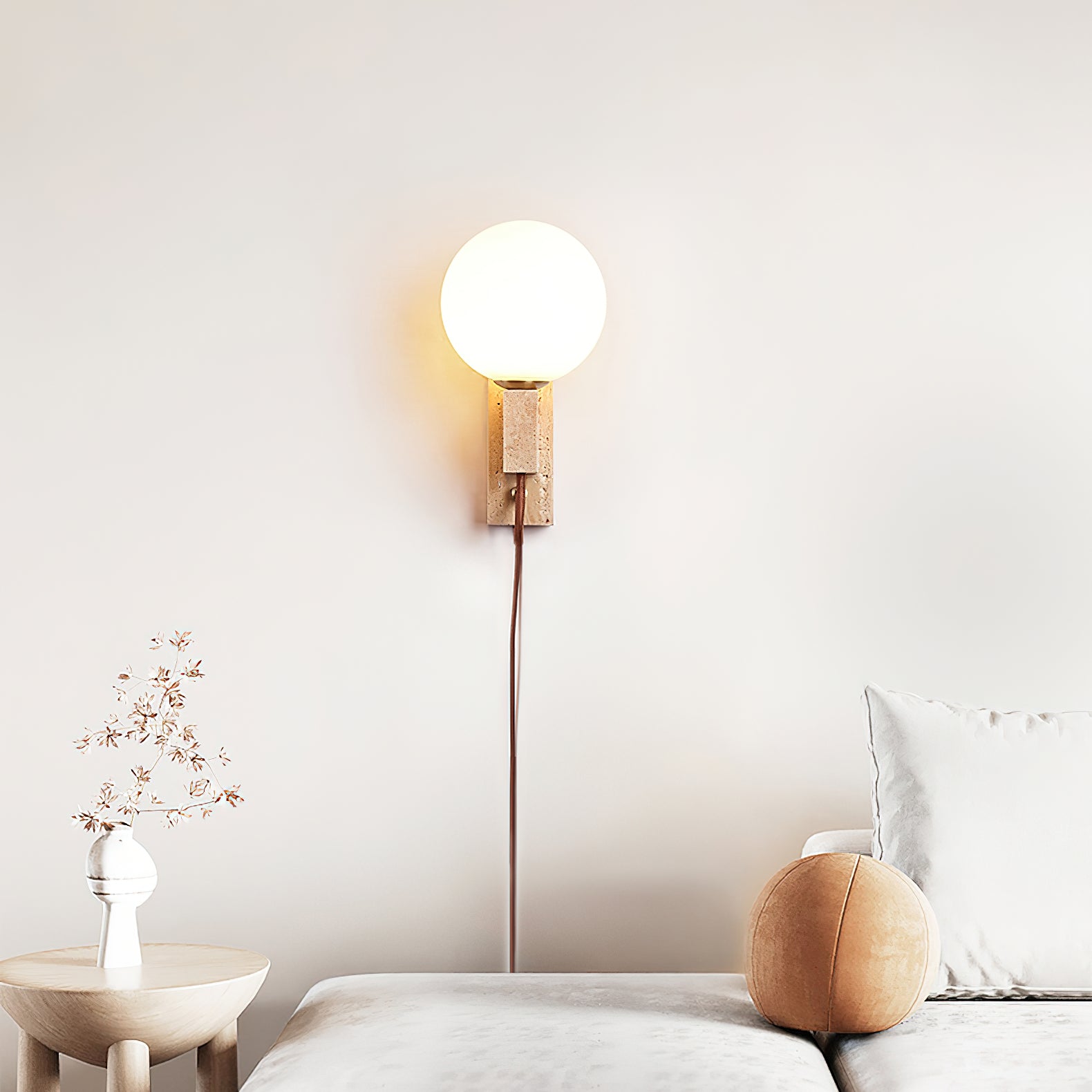 Atlas Globe Wall Sconce - Lumpaz
