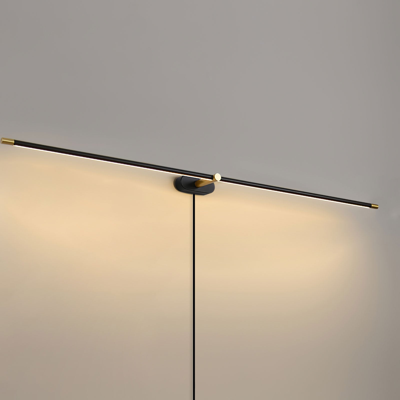 Minimalist Linear Plug-in Wall Lamp - Lumpaz