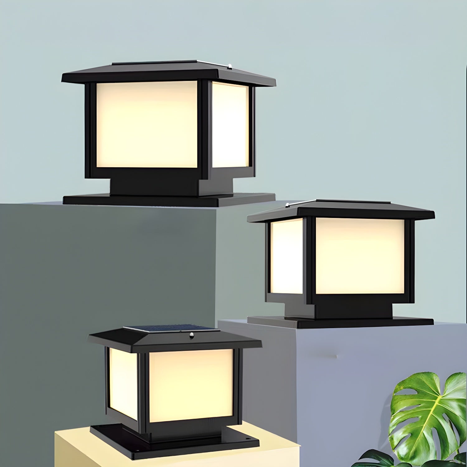 Cassian Solar Post Outdoor Light - Lumpaz
