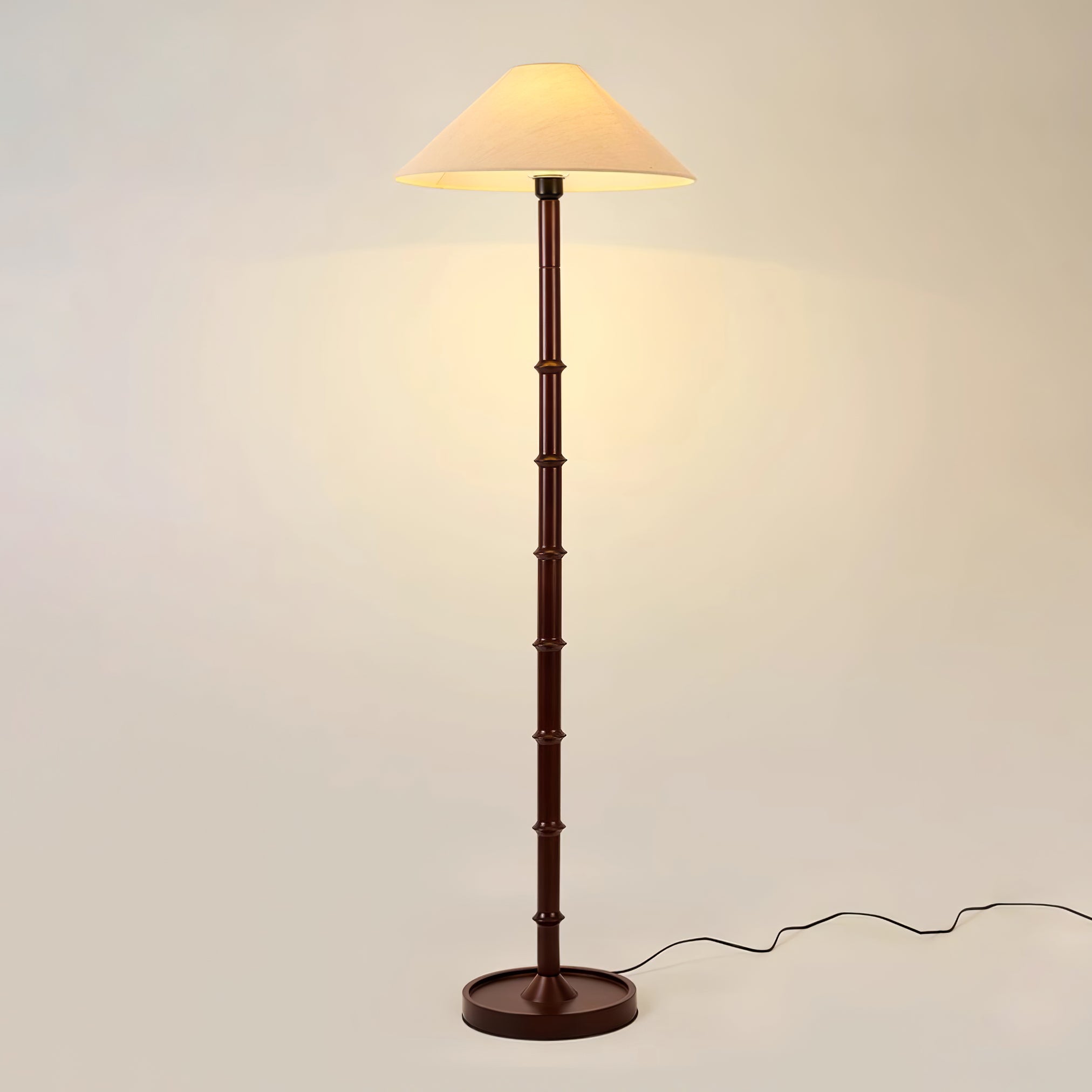 Bamboo Knot Floor Lamp - Lumpaz