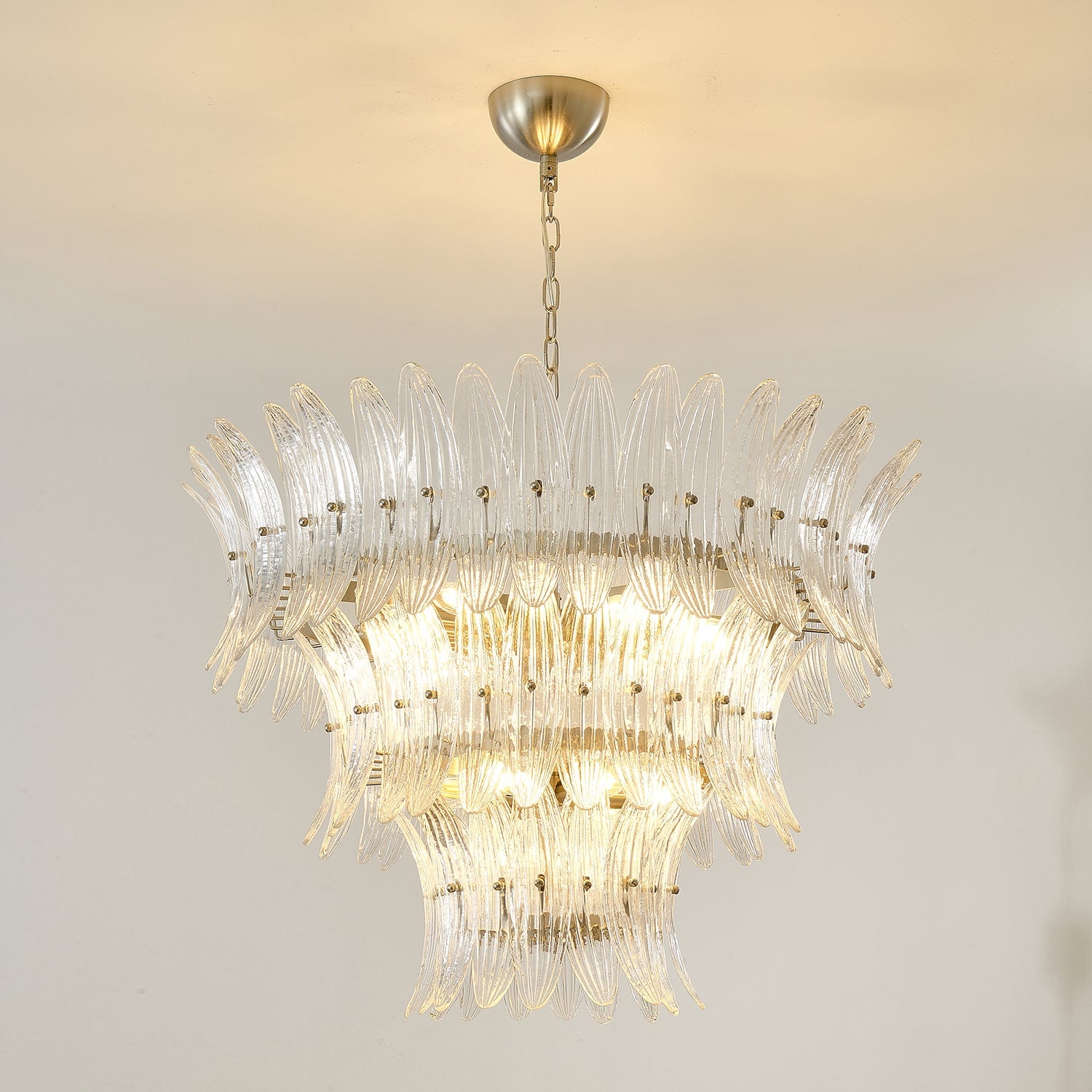Murano Palmette Chandelier - Lumpaz